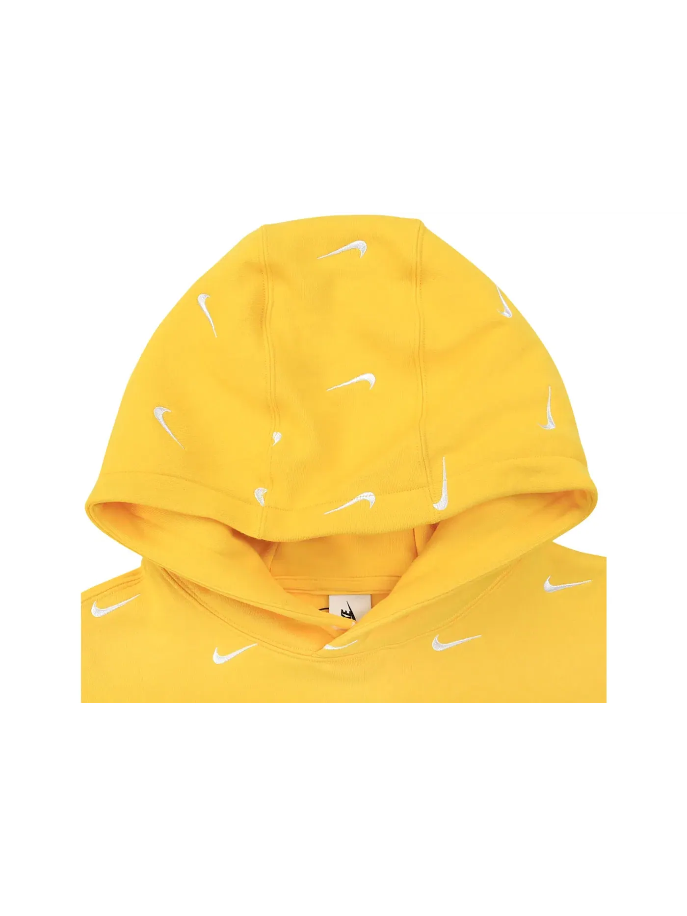 Детская худи с логотипом Nike — изображение 3 из 3, желтый