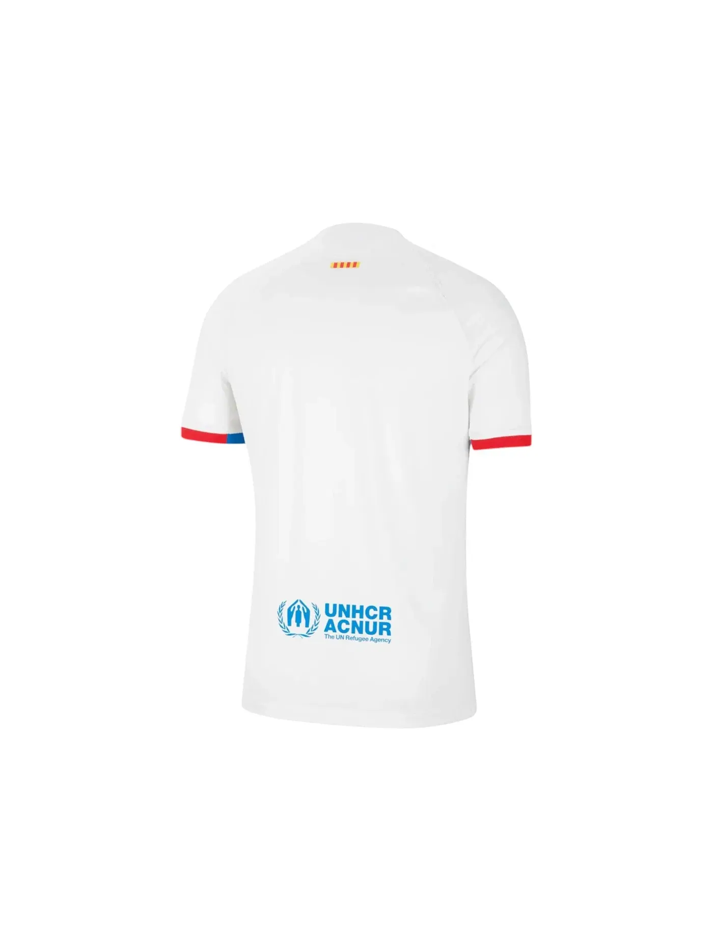 Мужская футболка-джерси с длинным рукавом Nike Barcelona F.C. 2023/24 Second Retro Logo Edition Dri-Fit Stadium, белый