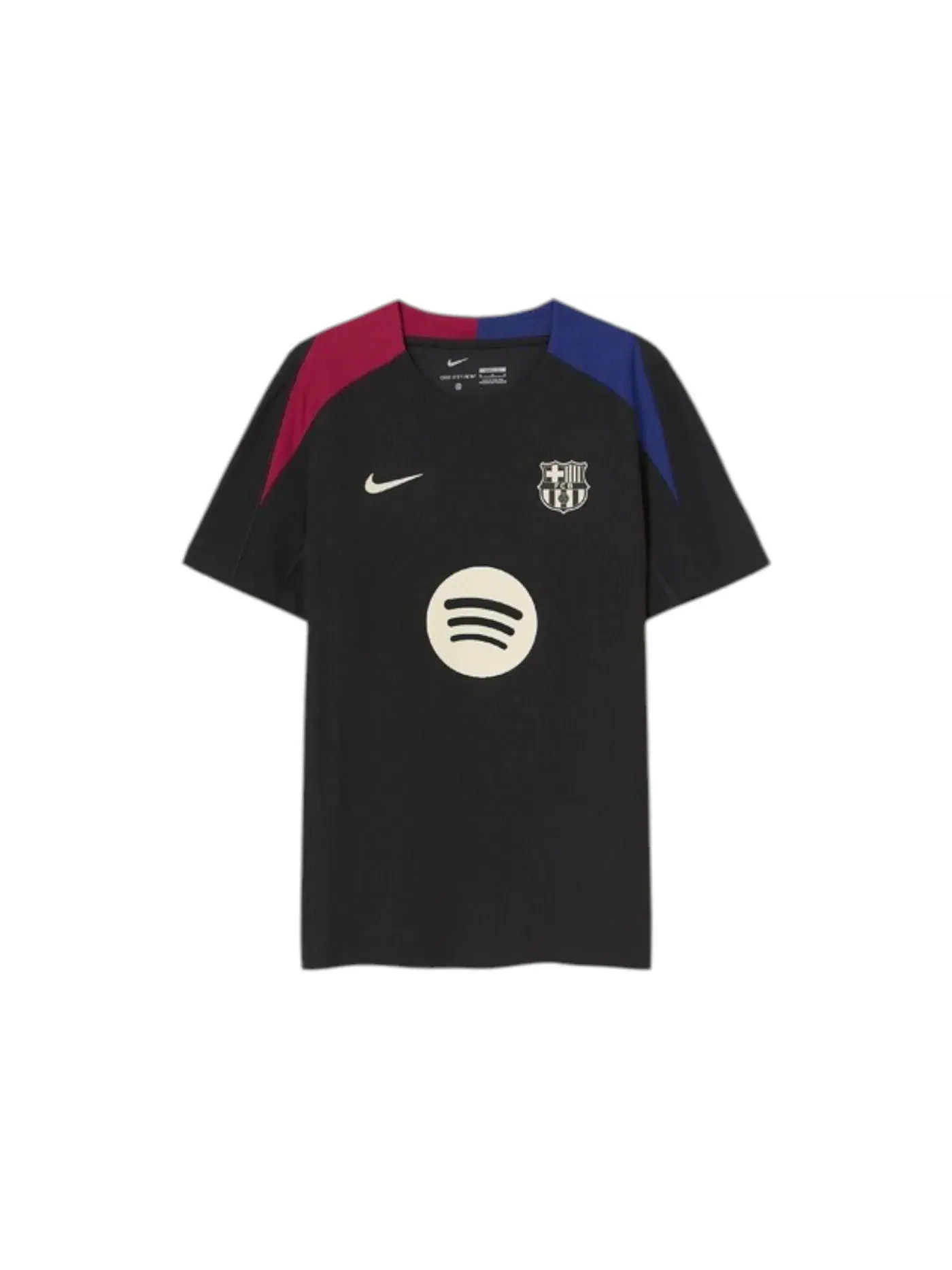 Мужская футболка с длинным рукавом Nike Barcelona F.C. Strike Dri-Fit ADV Elite Training Jersey — изображение 1 из 2, черный