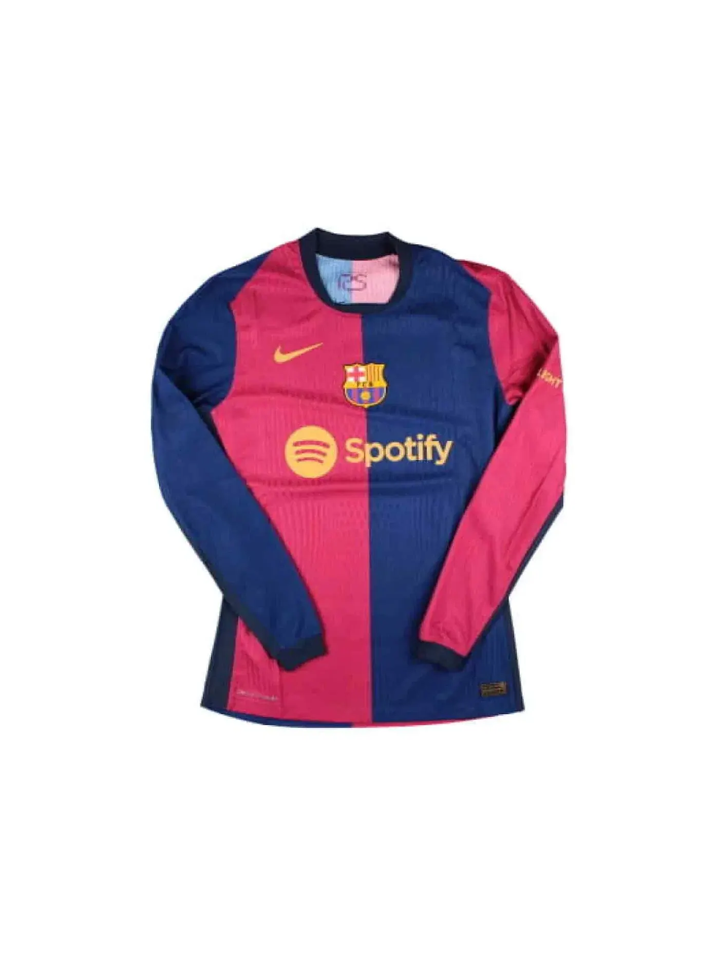 Мужская футболка с длинным рукавом Nike Barcelona Vapor Home Long Sleeve 2024-2025 Dri-Fit ADV — изображение 1 из 2, мульти