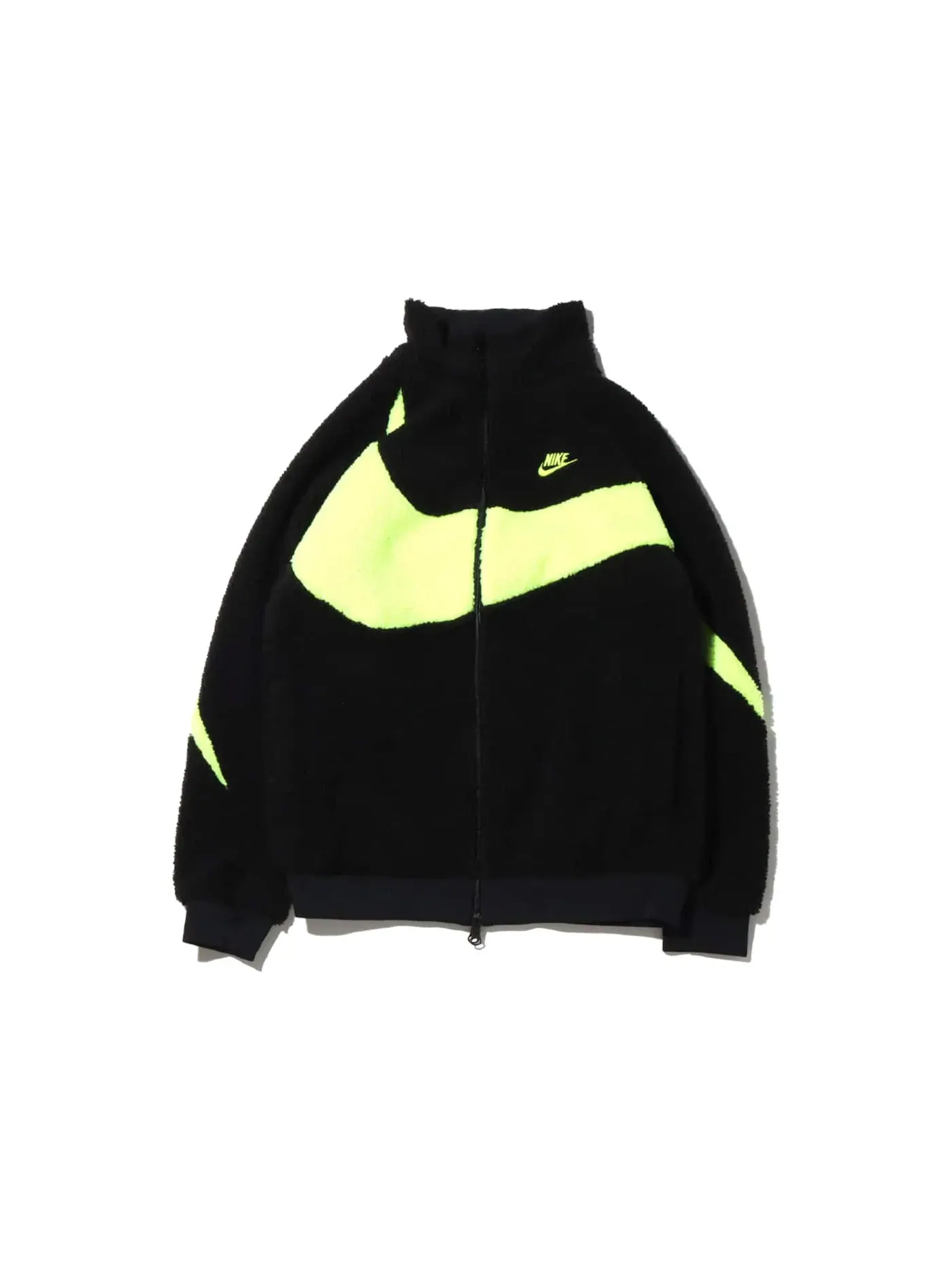 Мужская куртка с принтом Nike Jacket (Asia Sizing) — изображение 1 из 3, черный неоновый