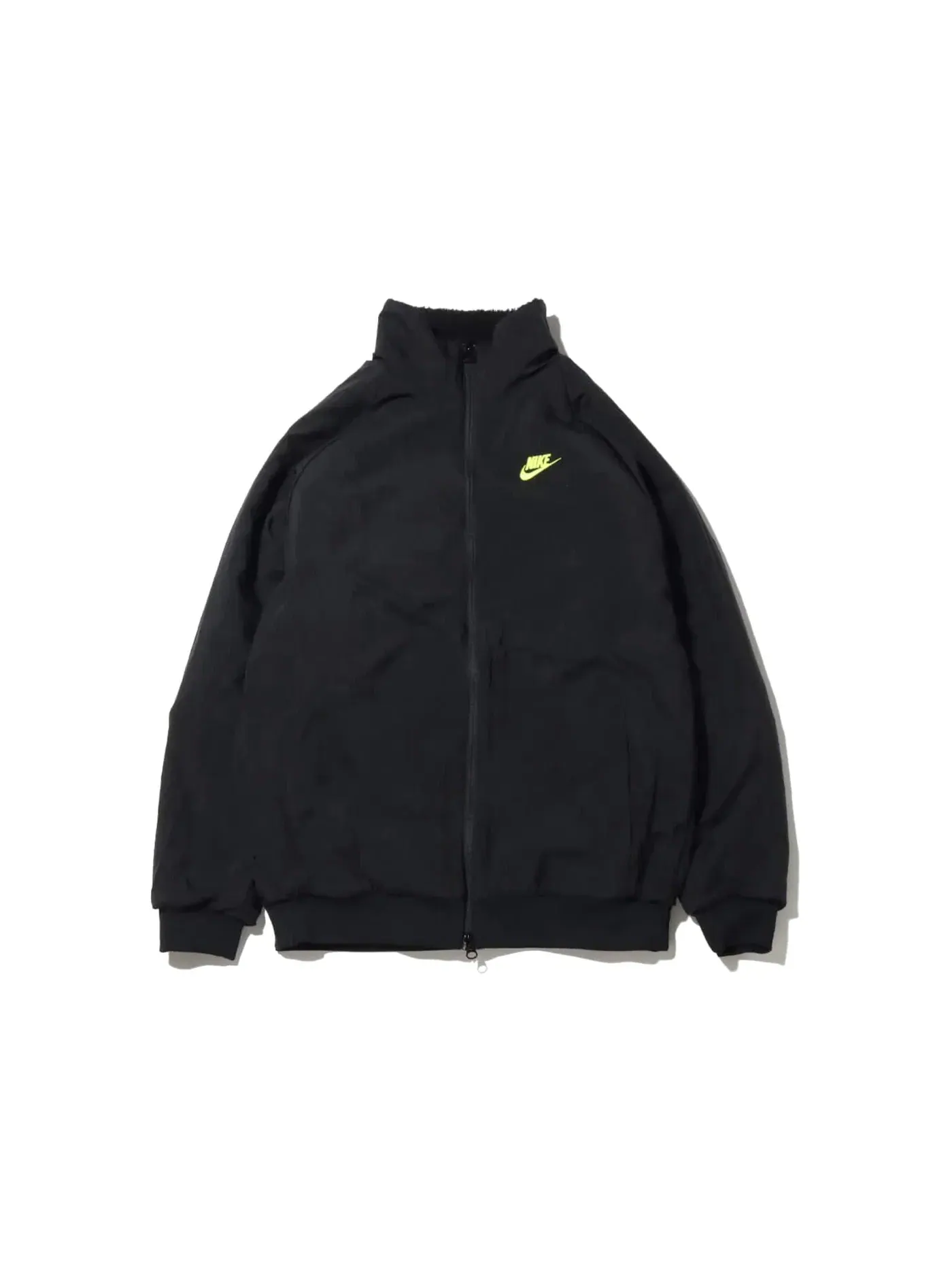 Мужская куртка с принтом Nike Jacket (Asia Sizing) — изображение 3 из 3, черный неоновый