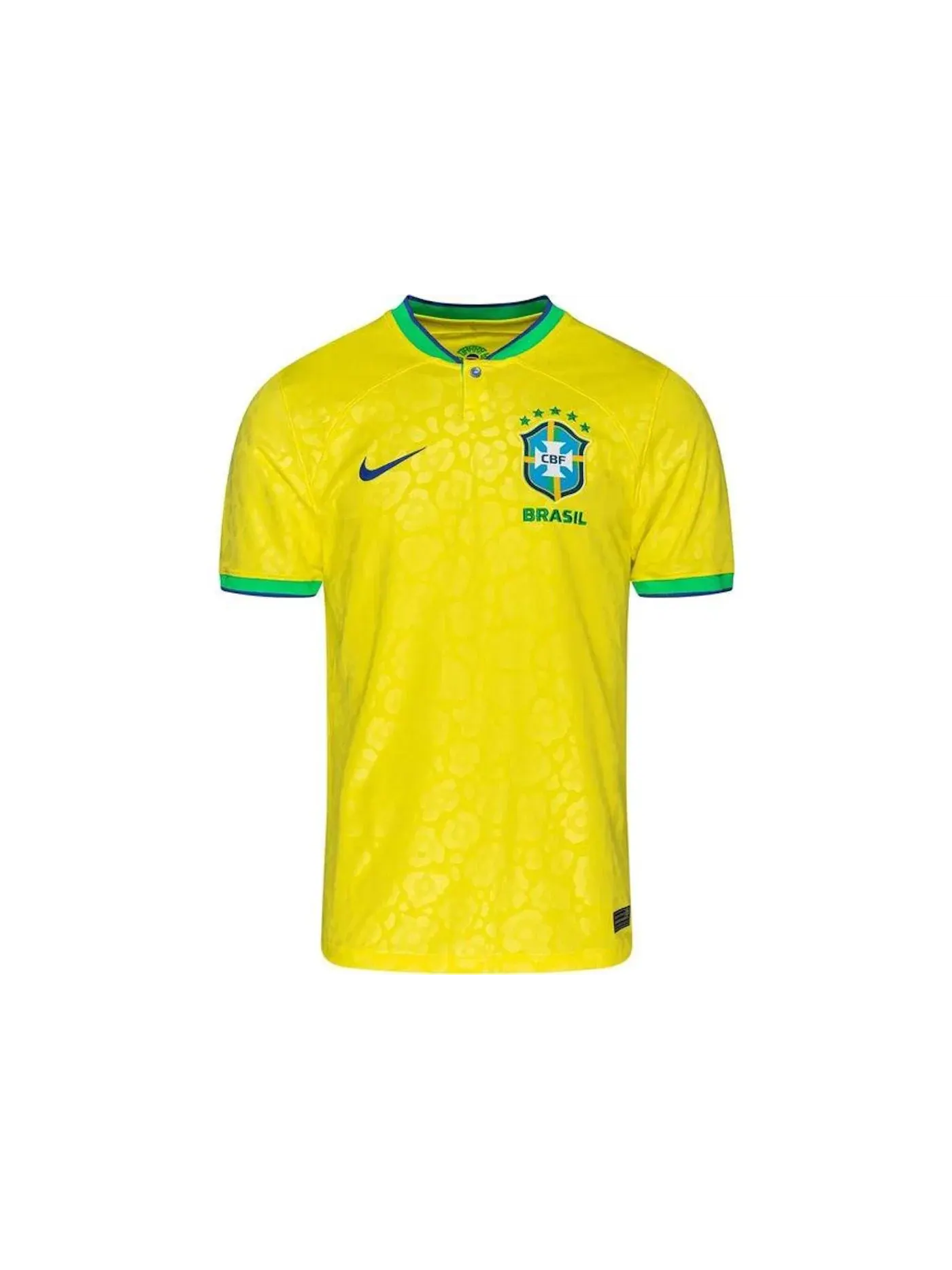 Мужская футбольная джерси Nike Brazil 2022/23 Stadium Home — изображение 1 из 1