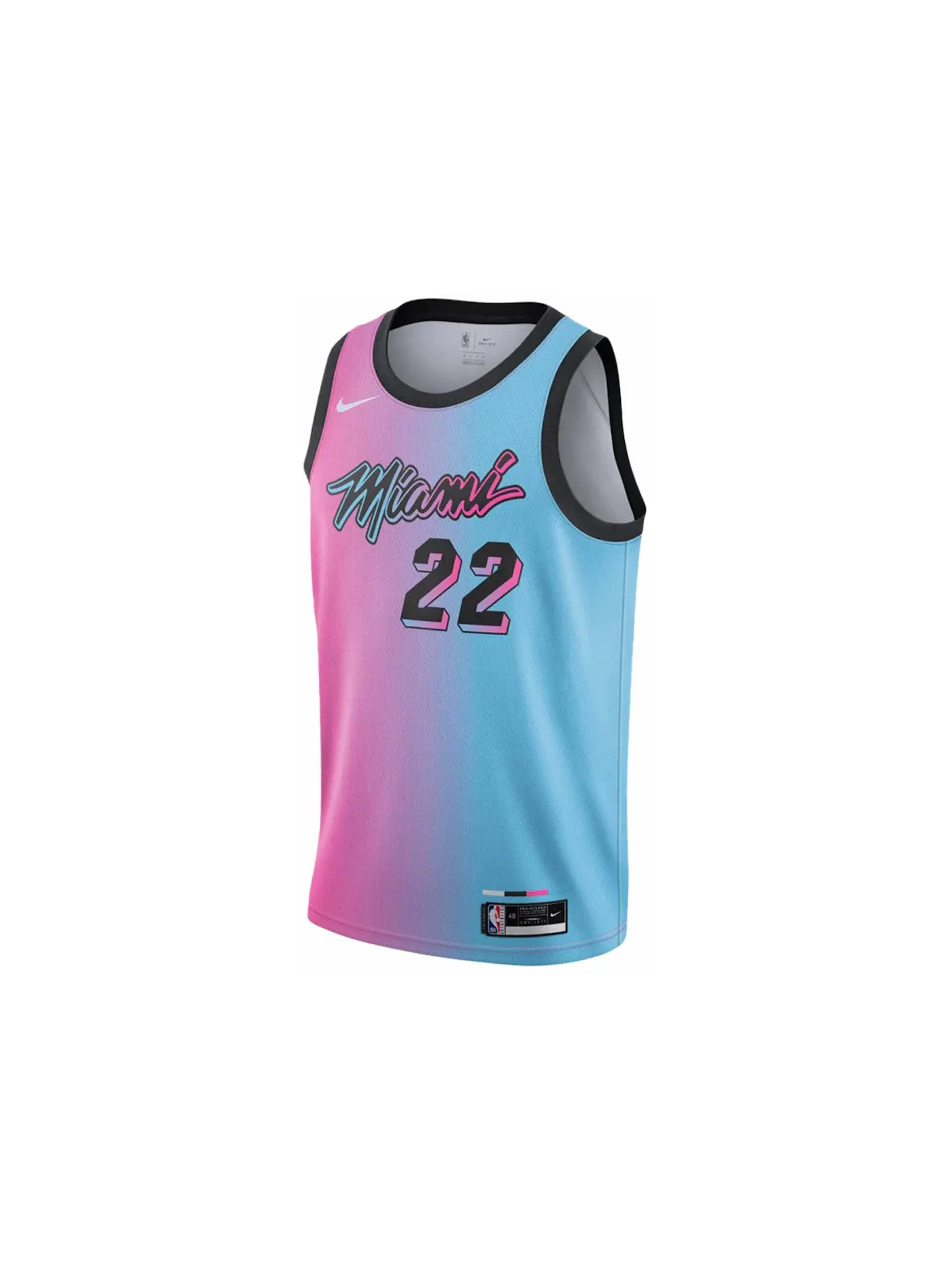 Мужская джерси с принтом Jersey Nike — изображение 1 из 1, синий/розовый