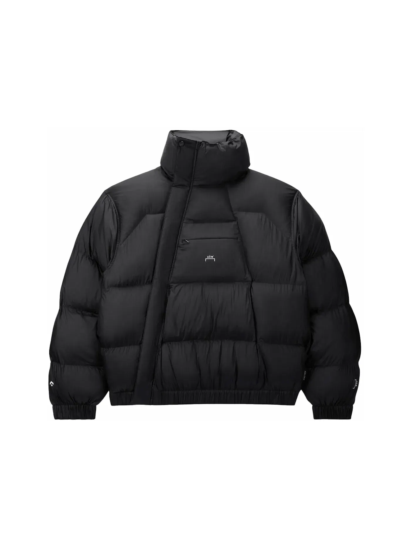 Мужская куртка-пуховик с принтом Super Puffer Jacket Nike — изображение 1 из 2, черный