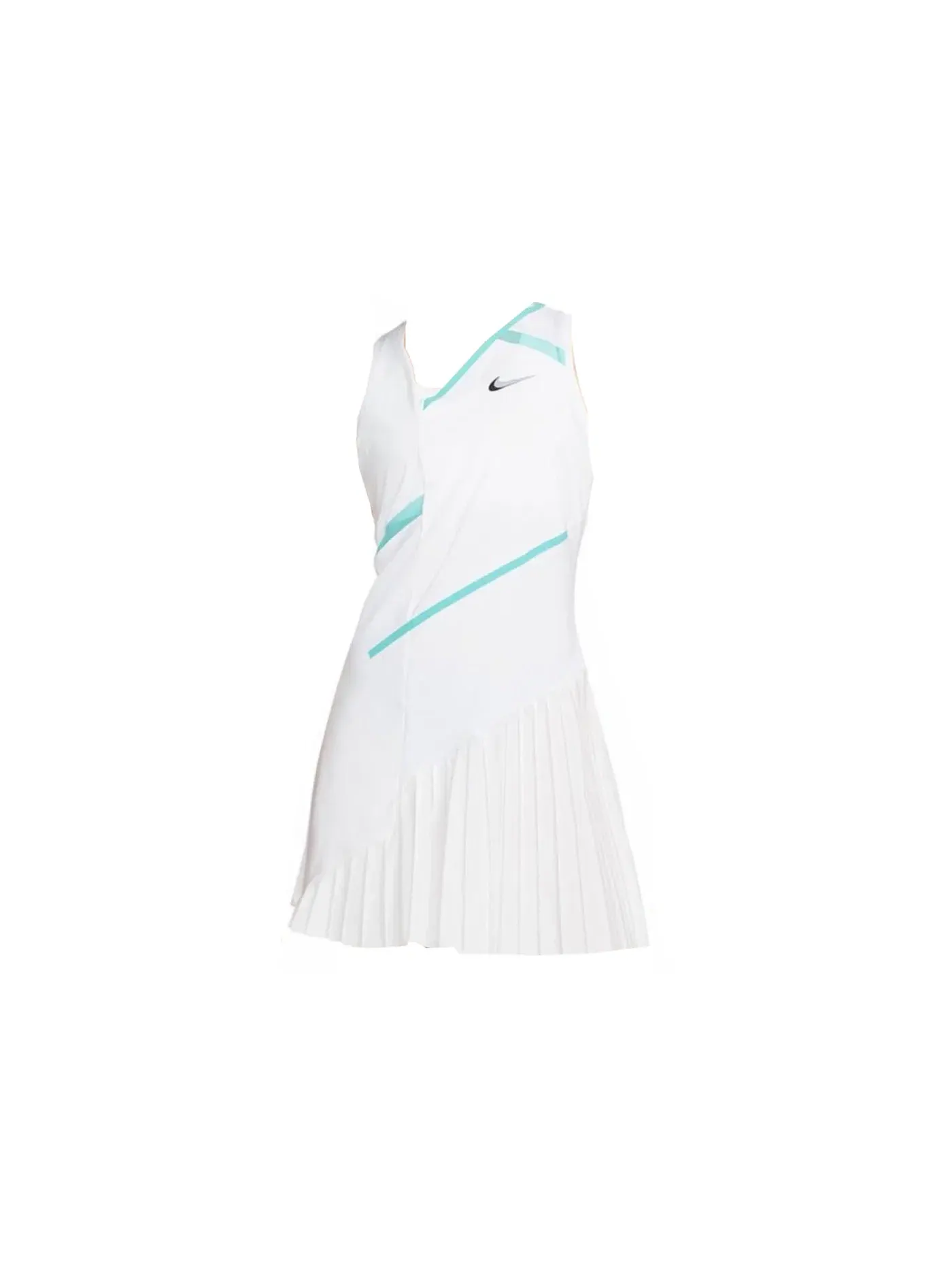 Женское теннисное платье с технологией Dri-FIT Nike — изображение 1 из 2, белый