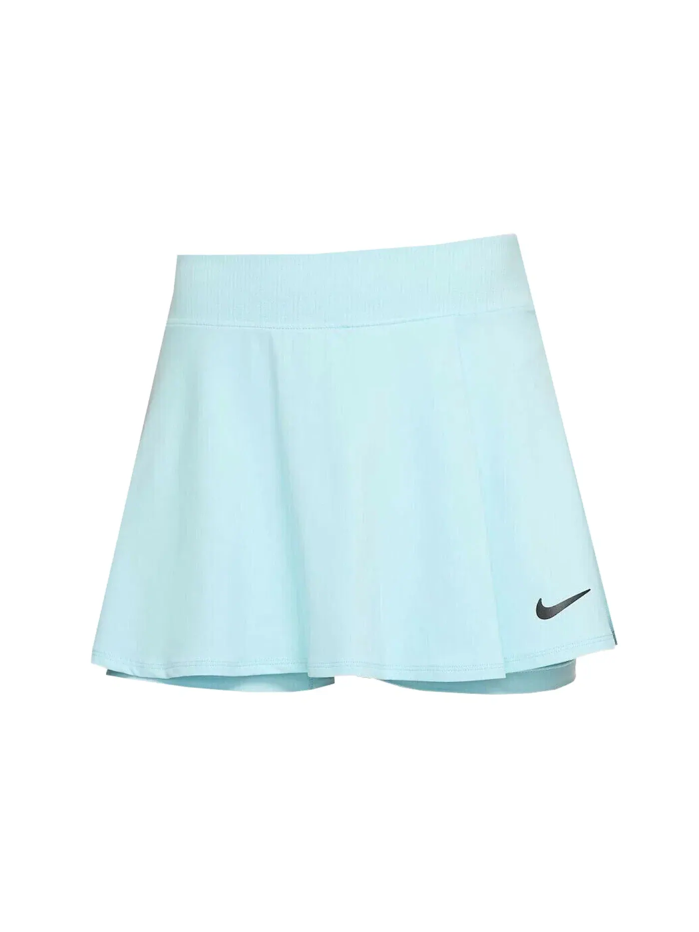 Женская юбка теннисная Nike Court Victory Flouncy Skirt — изображение 1 из 2, светлый синий