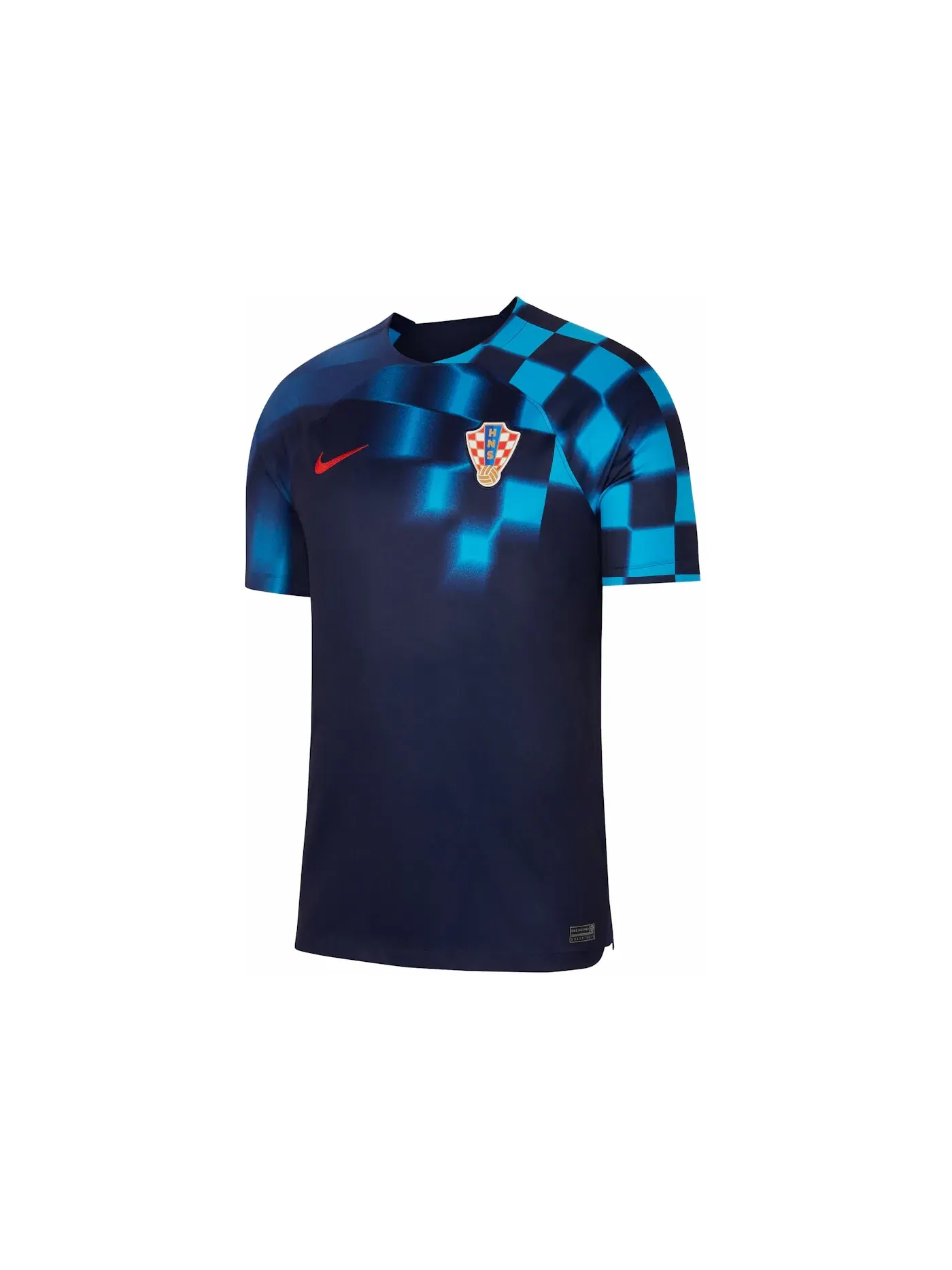 Мужская футбольная футболка с принтом Nike Croatia 2022/23 Stadium Away Dri-FIT Soccer Jersey — изображение 1 из 1