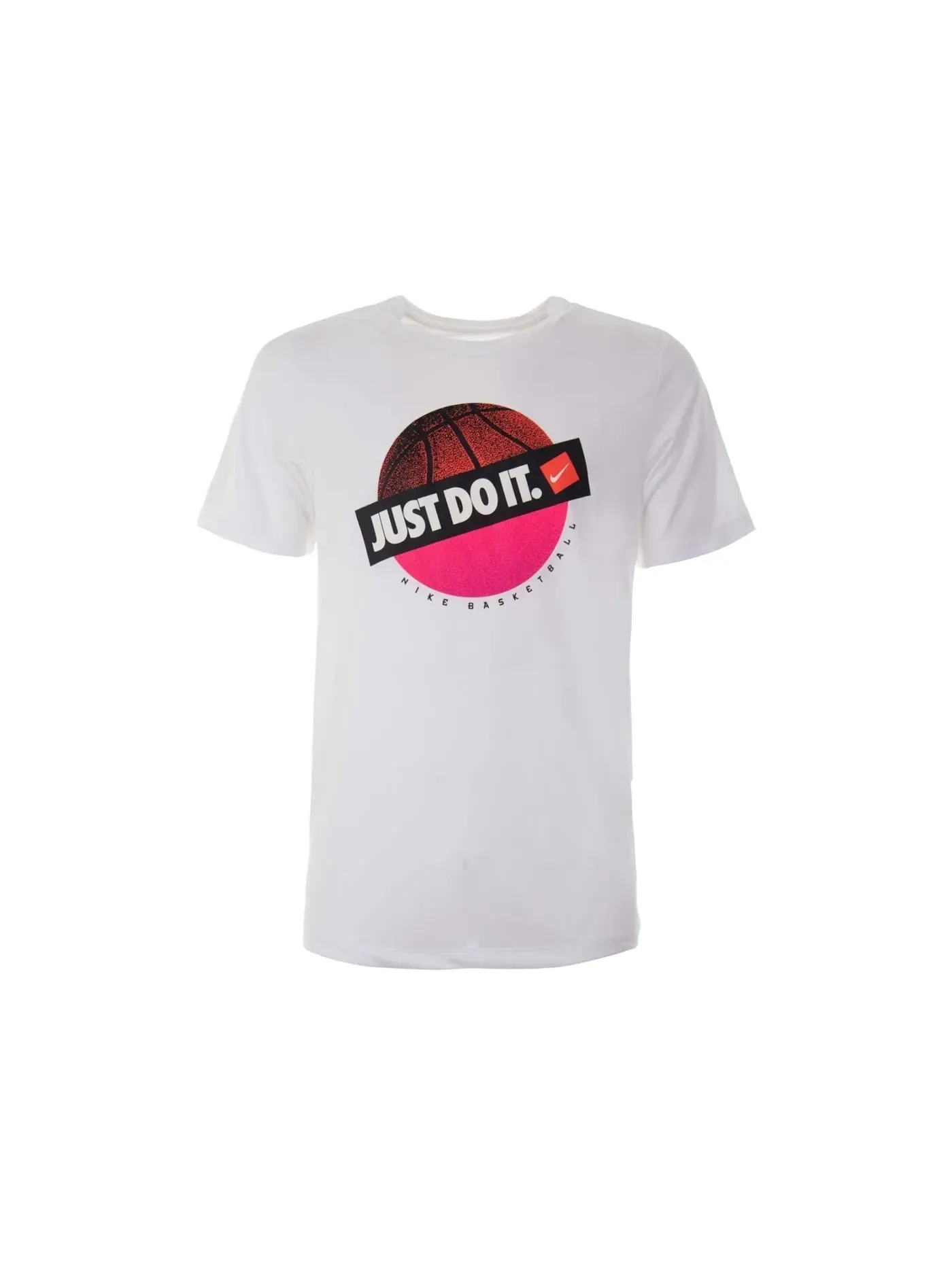 Мужская футболка хлопковая Nike Dri-Fit Basketball Tee — изображение 1 из 1, белый