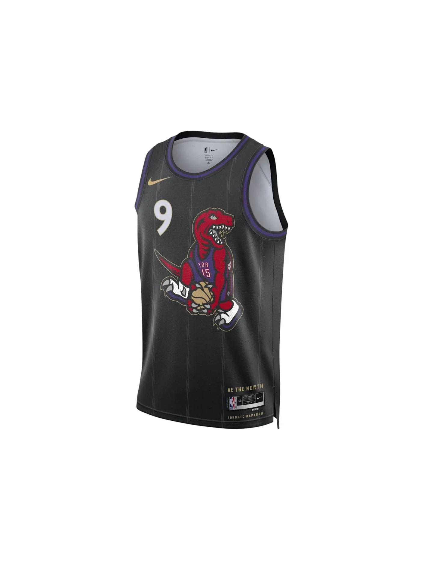 Мужская джерси Nike Dri-Fit NBA Rj Barrett — изображение 1 из 1, черный