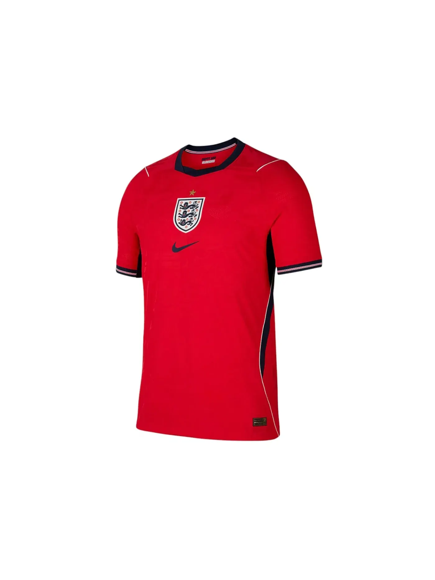 Мужская футболка с длинным рукавом Jersey Nike — изображение 1 из 1, красный//белый