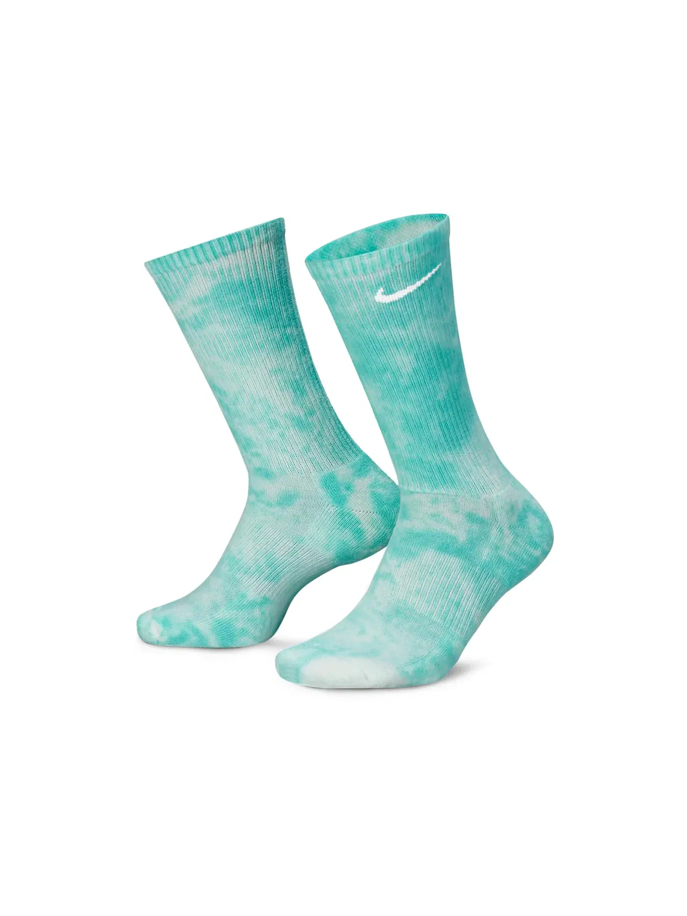 Детские носки с принтом Socks Nike — изображение 1 из 2, зеленый/белый