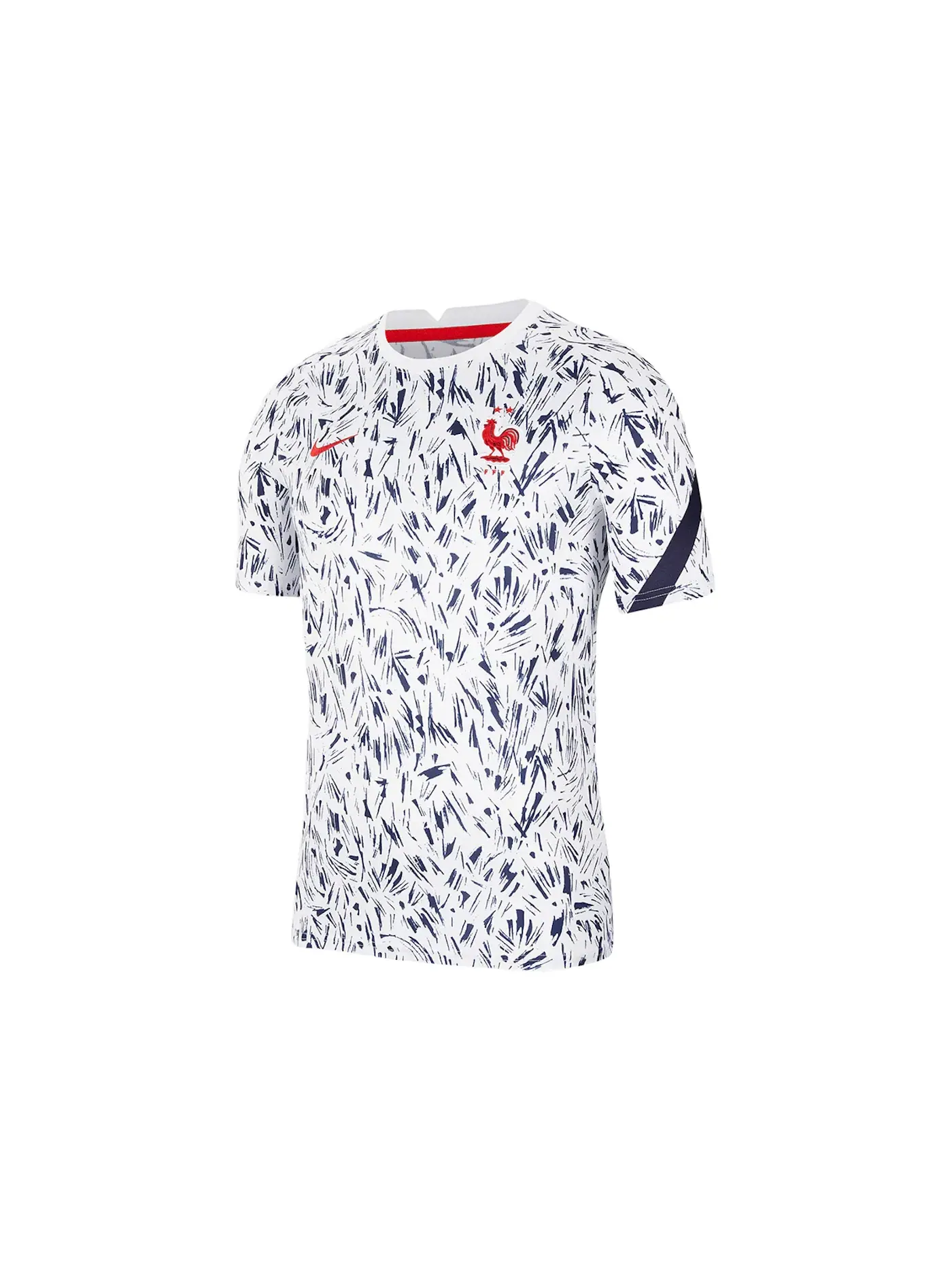 Мужская футболка с коротким рукавом Jersey Nike — изображение 1 из 2, белый/синий/красный