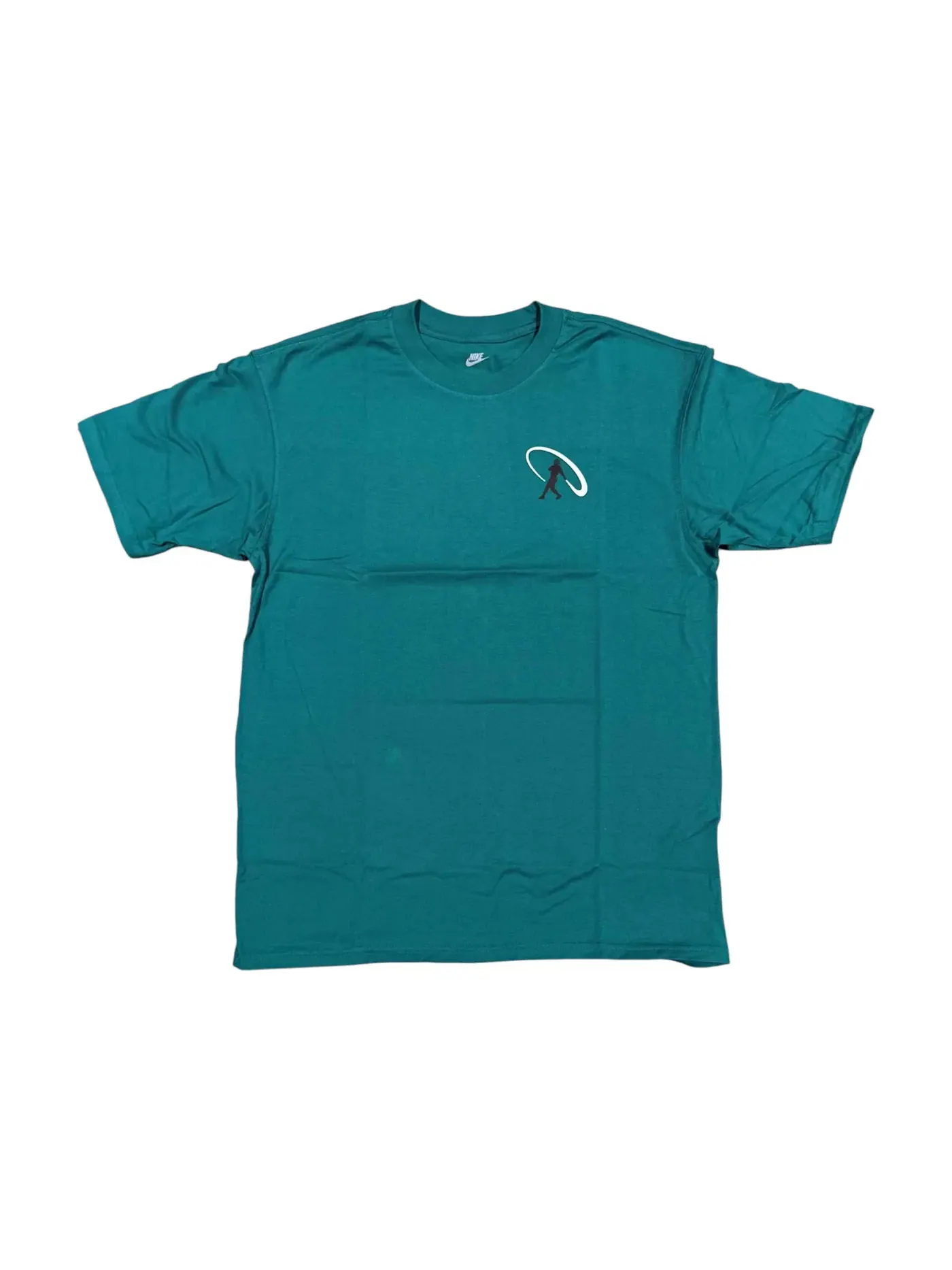 Мужская футболка с принтом Nike T-shirt — изображение 2 из 2, зеленый