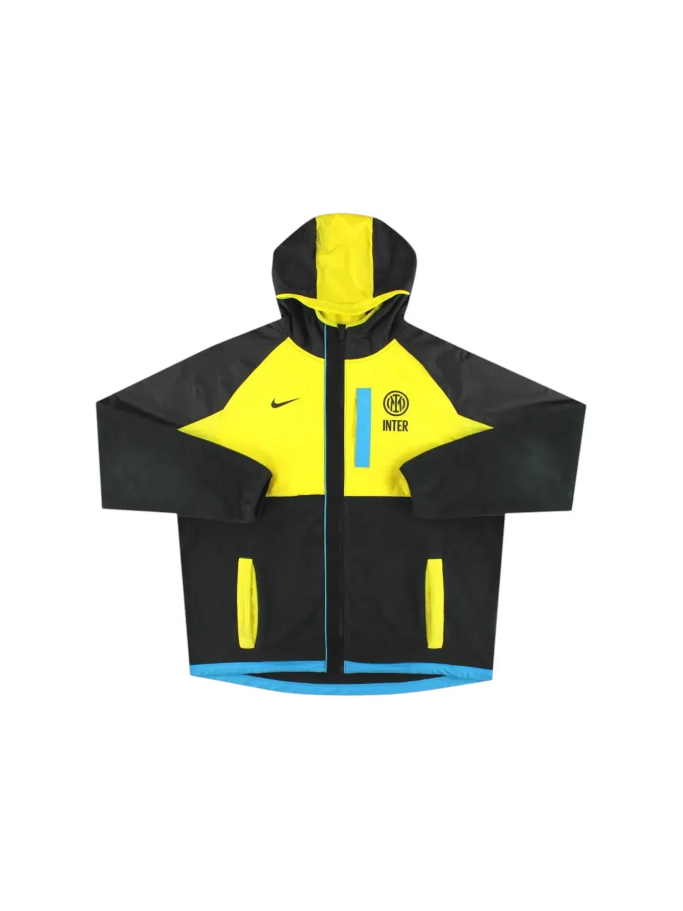 Мужская куртка с принтом Nike Inter Milan Awf Winterized Full-Zip — изображение 1 из 1, черный