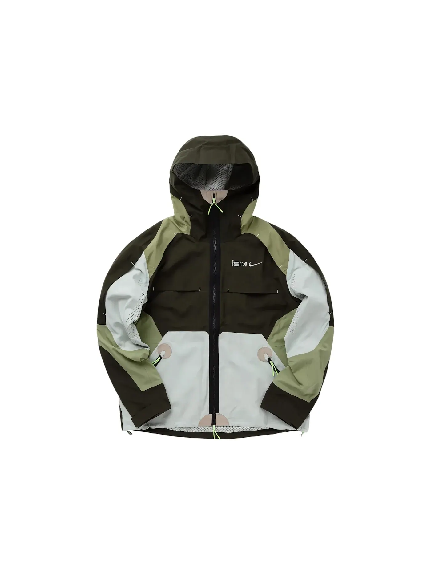 Мужская куртка Nike ISPA Jacket — изображение 1 из 1, оливковый зеленый