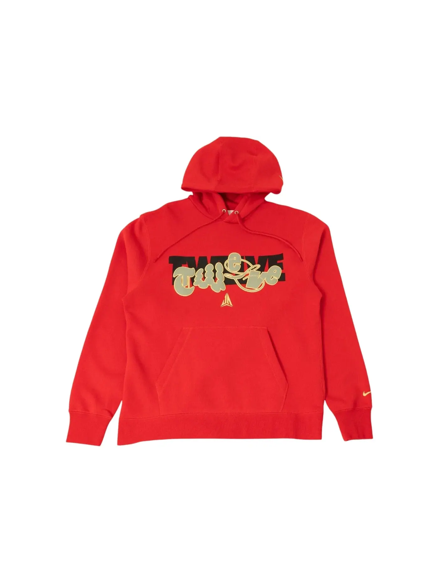 Мужская худи с флисом Nike Ja Morant Basketball Fleece Hoodie — изображение 1 из 1, красный//черный