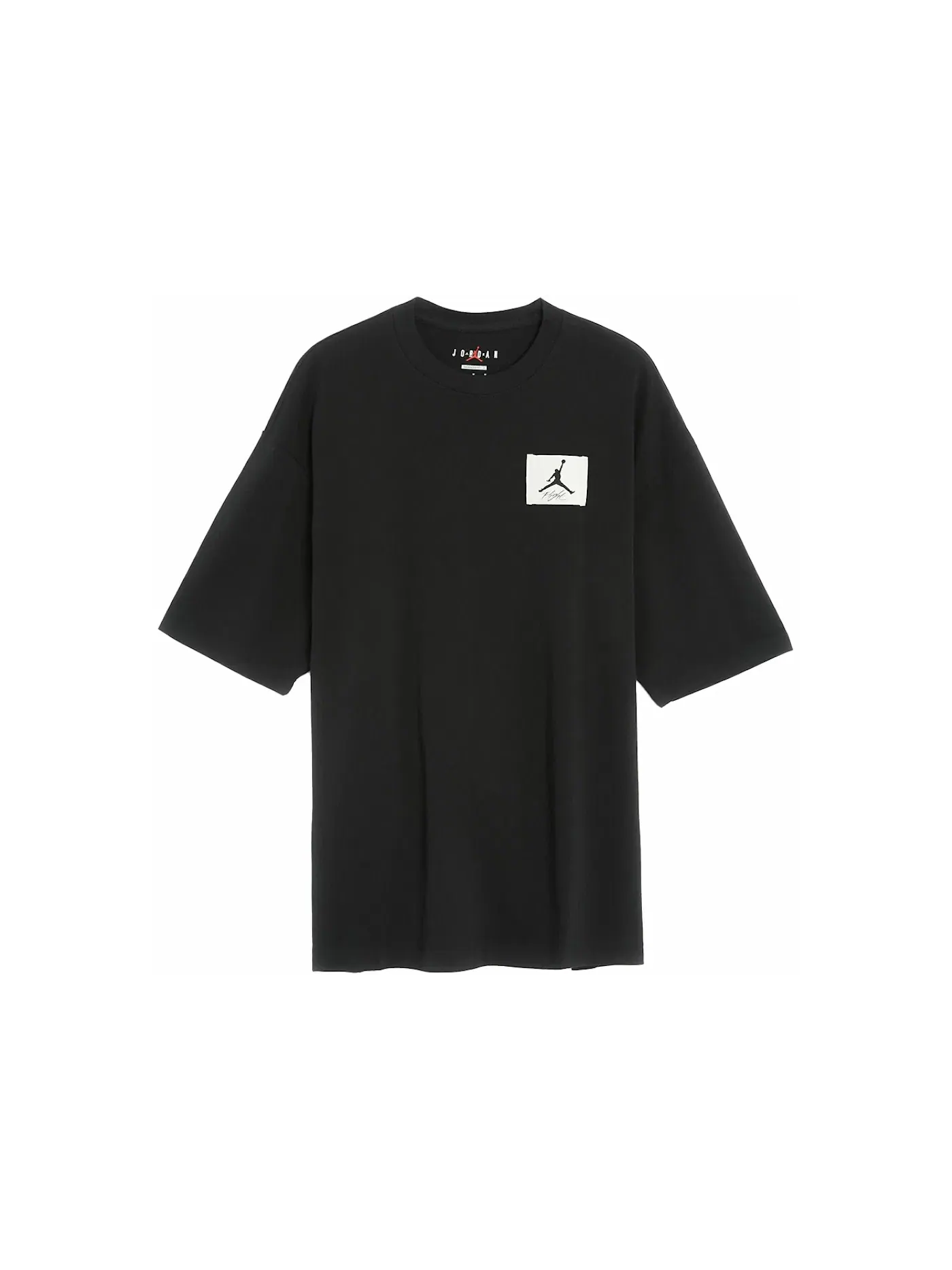 Мужская футболка с принтом Nike Jordan Flight Essentials Oversized Tee — изображение 1 из 1, черный