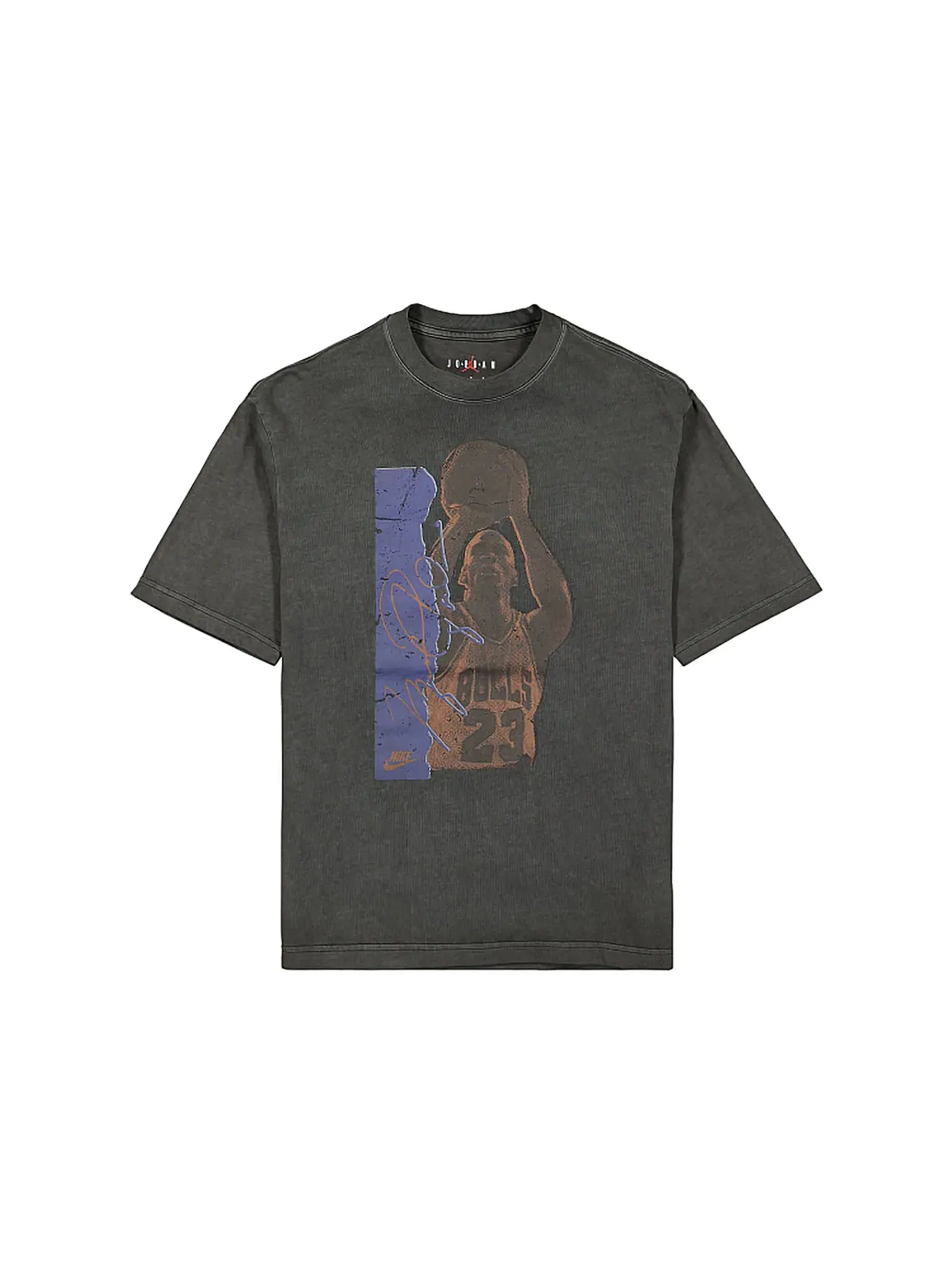 Мужская футболка с принтом Nike Jordan Flight Heritage 85 Tee — изображение 1 из 1, черный