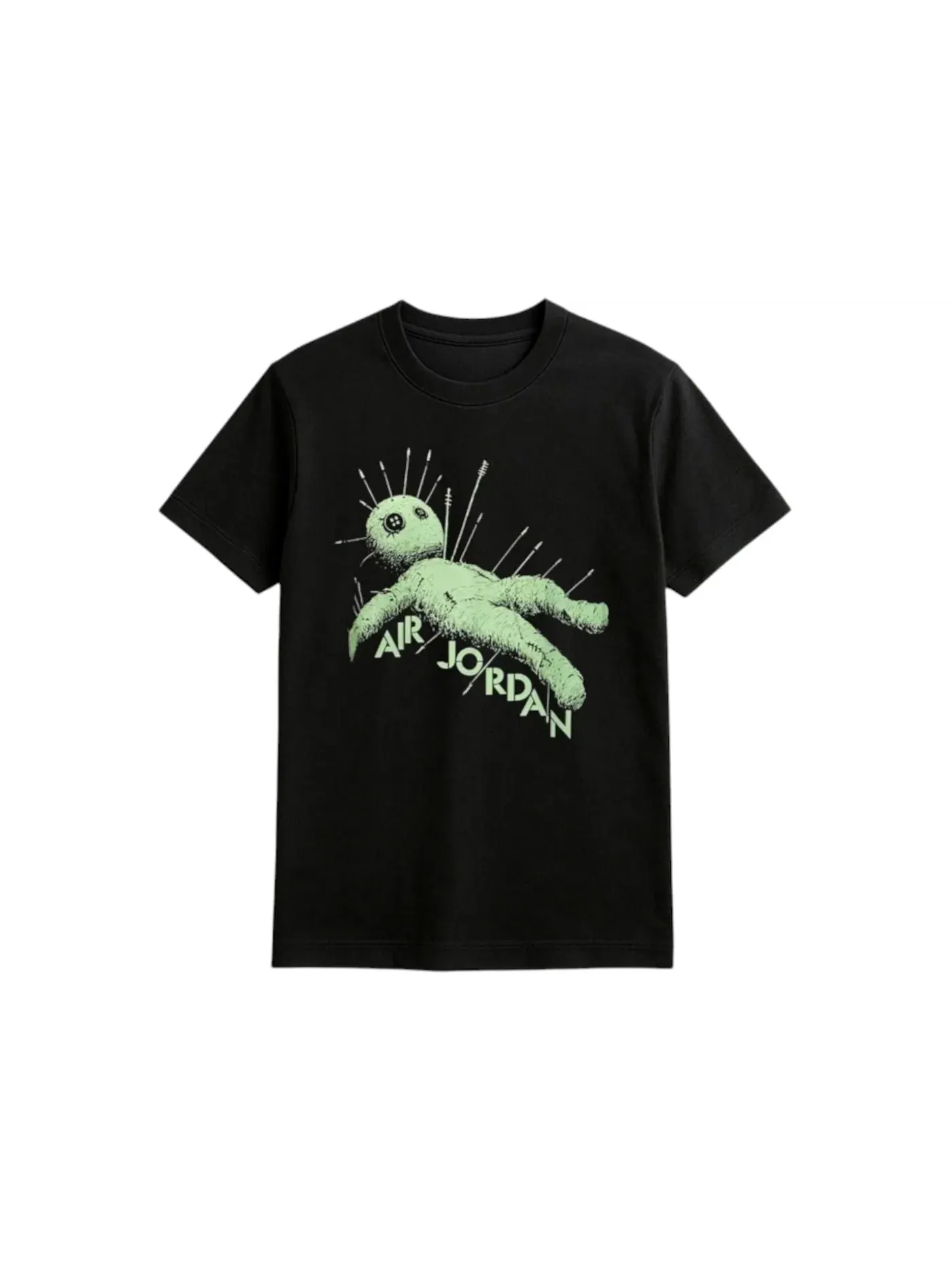 Мужская футболка с принтом Nike Jordan Zion Williamson MJ1 Voodoo Tee — изображение 1 из 1, черный