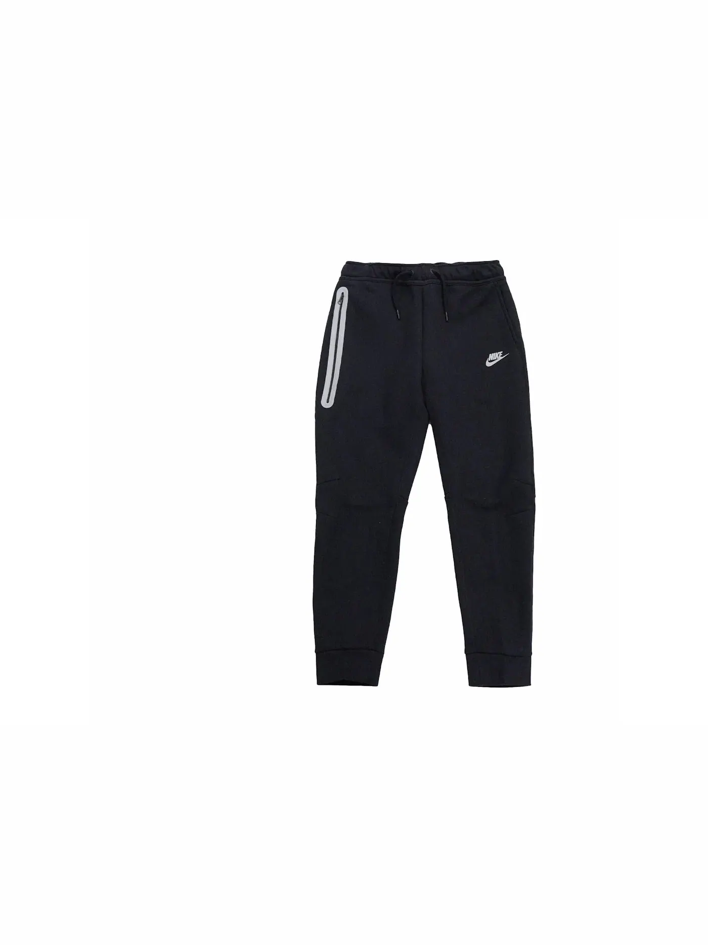 Детские джоггеры с принтом из футера Nike Tech Fleece Reflective Joggers — изображение 1 из 1, черный/серебристый
