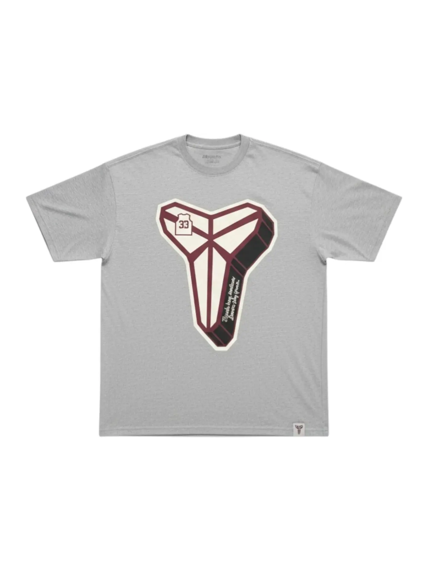 Мужская футболка с принтом Nike Kobe Bryant Dri-FIT — изображение 1 из 1, серый