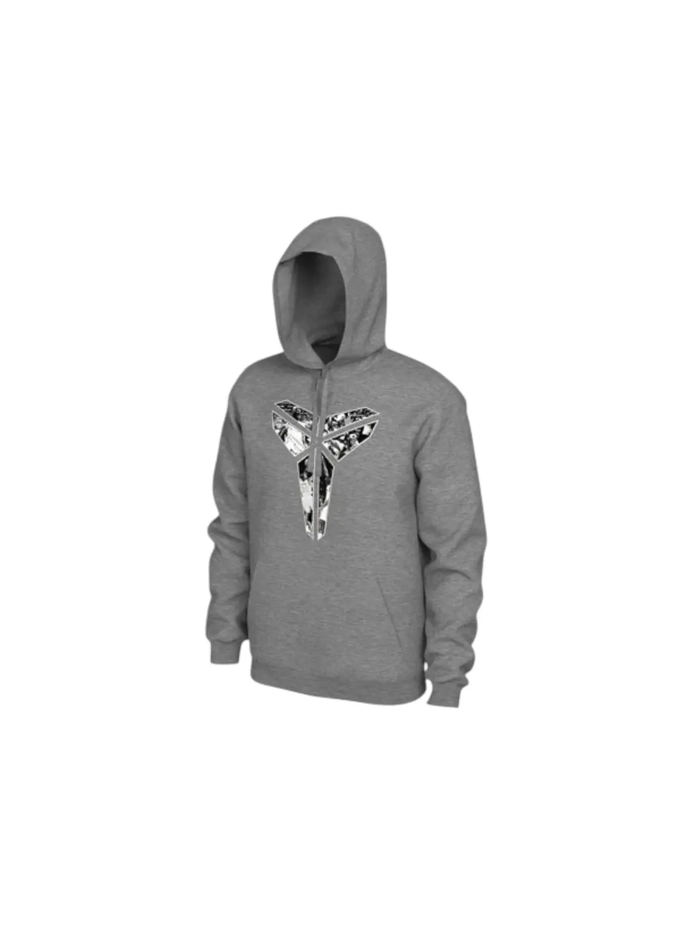 Мужская худи с принтом Hoodie Nike — изображение 1 из 2, серый