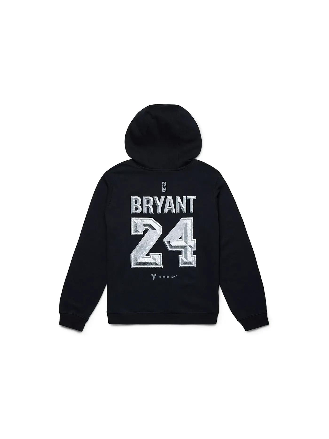 Мужская худи с принтом Kobe Bryant Memorial Statue Nike — изображение 2 из 4, черный