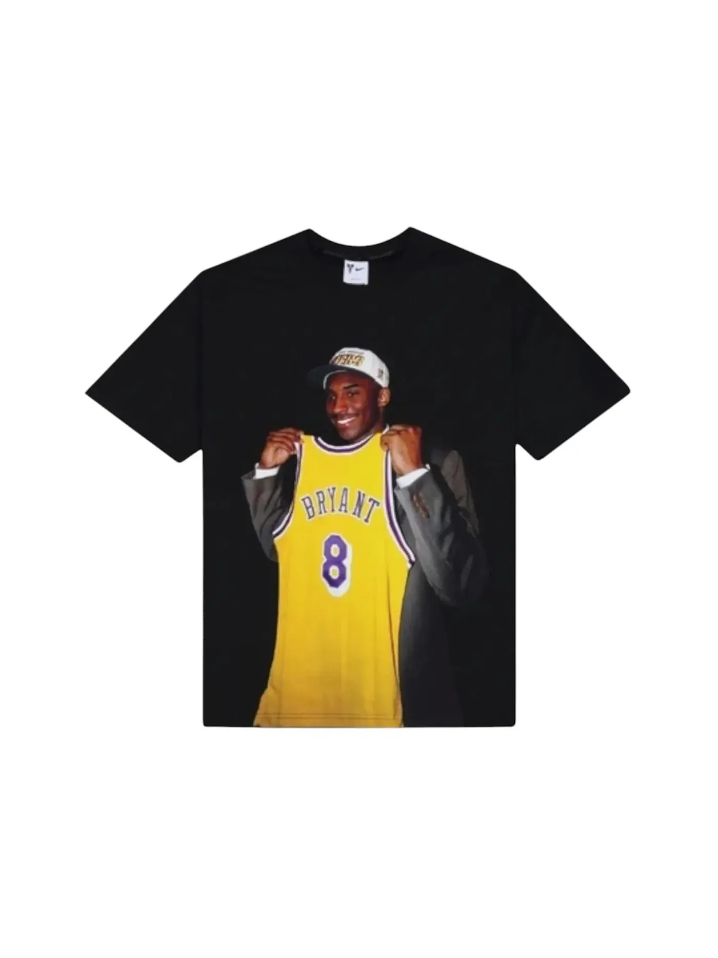 Мужская футболка с принтом Nike Kobe Draft Pack 1996 T-shirt — изображение 1 из 2, черный