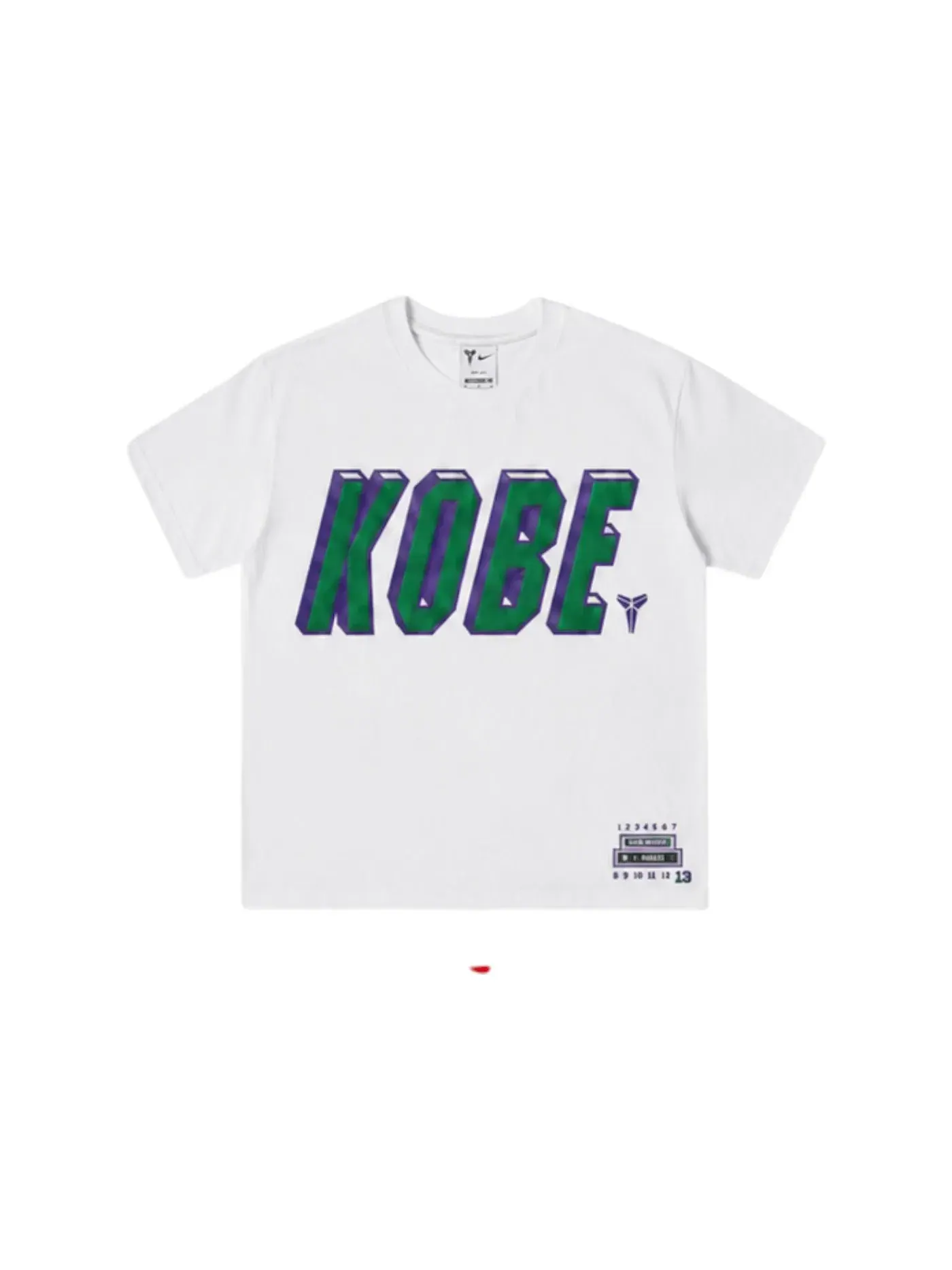 Мужская футболка с принтом Kobe Draft Pack Nike — изображение 1 из 2, белый//фиолетовый