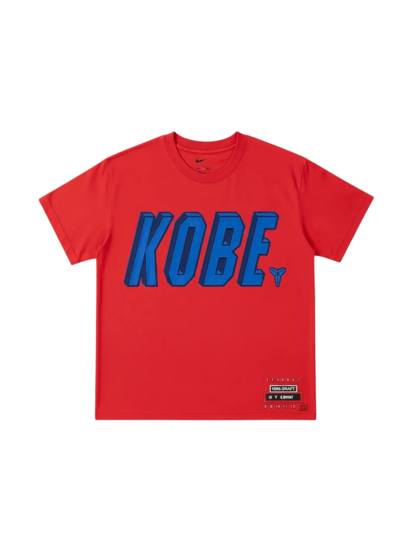 Мужская футболка с принтом Kobe Draft Pack Los Angeles Clippers Nike — изображение 1 из 2, красный/синий/белый