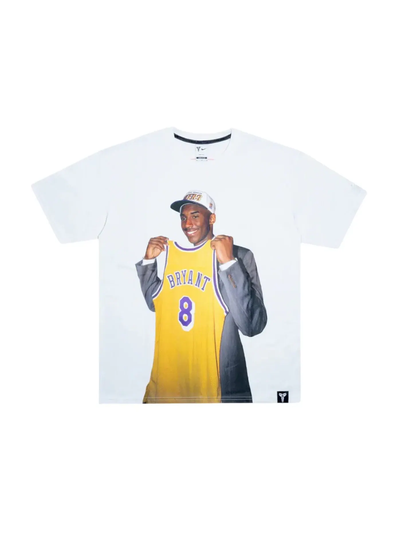 Мужская футболка с принтом Kobe Draft Pack Nike — изображение 1 из 2, белый
