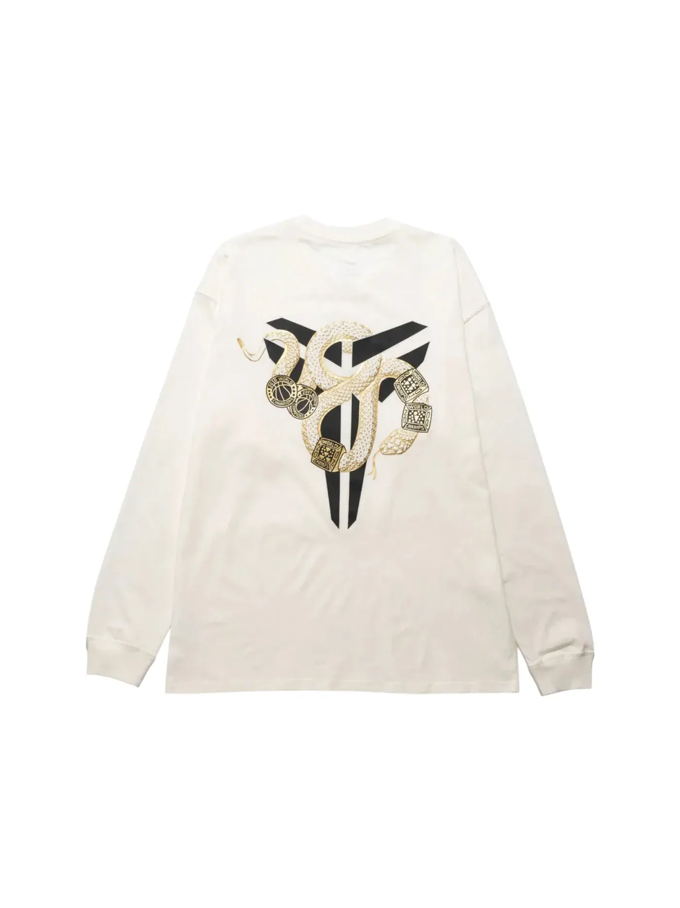Мужская футболка с длинным рукавом Nike Kobe Year Of The Mamba Max90 L/S T-Shirt — изображение 2 из 2, белый