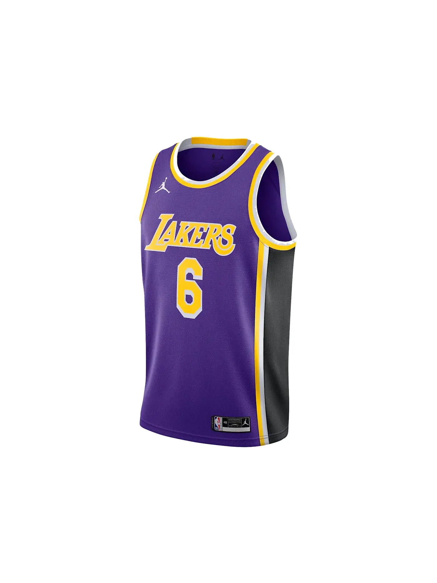 Мужская баскетбольная джерси Nike LA Lakers Lebron James — изображение 1 из 2, фиолетовый