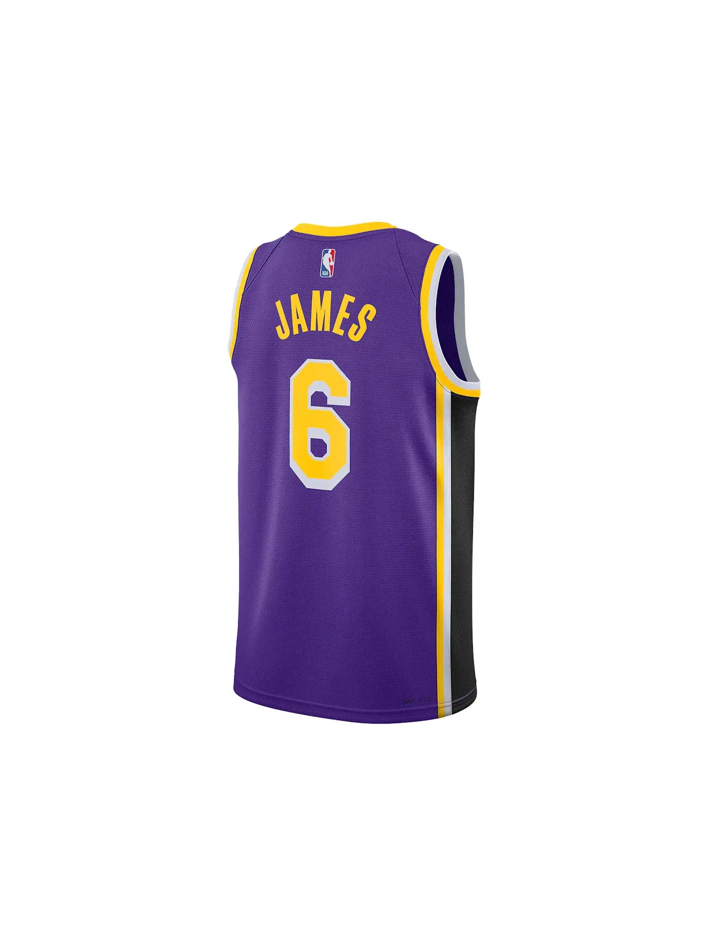 Мужская баскетбольная джерси Nike LA Lakers Lebron James — изображение 2 из 2, фиолетовый