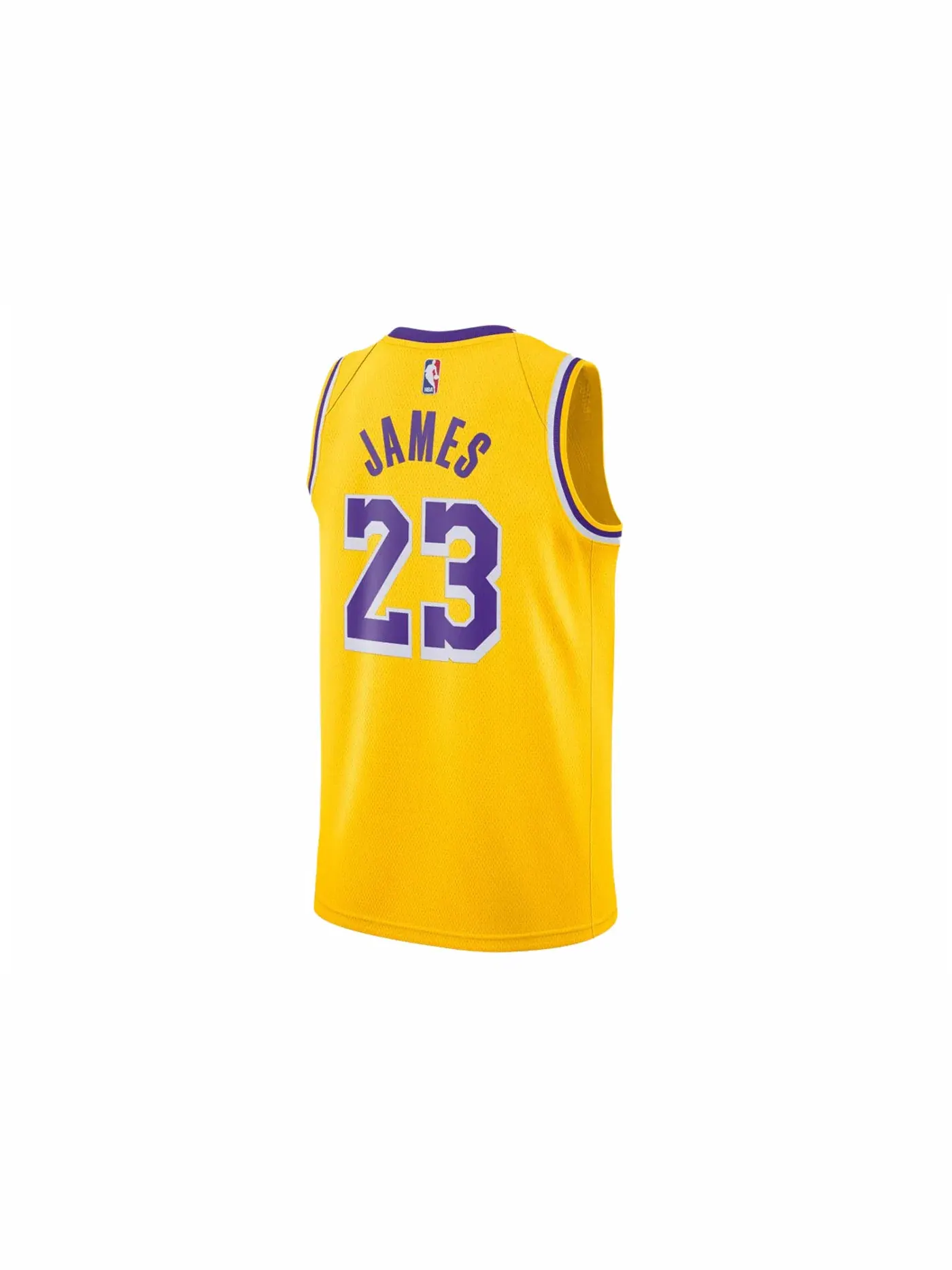 Мужская джерси Nike LeBron James Icon Swingman — изображение 2 из 2, желтый