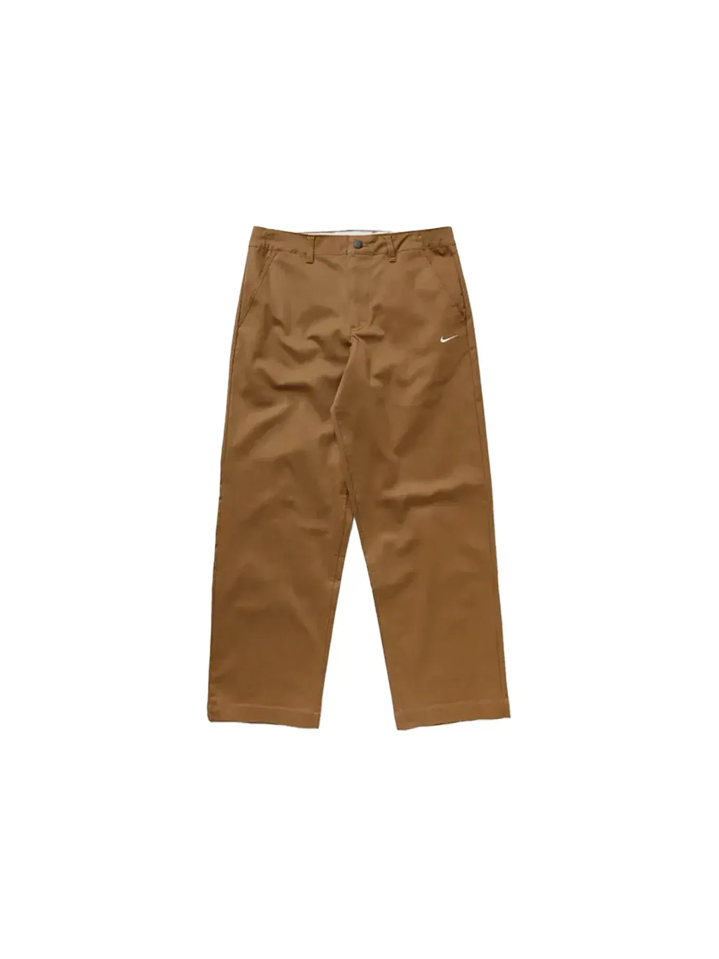 Мужские брюки чинос хлопковые Nike Life Unlined Cotton Chino Pants — изображение 1 из 1, коричневый