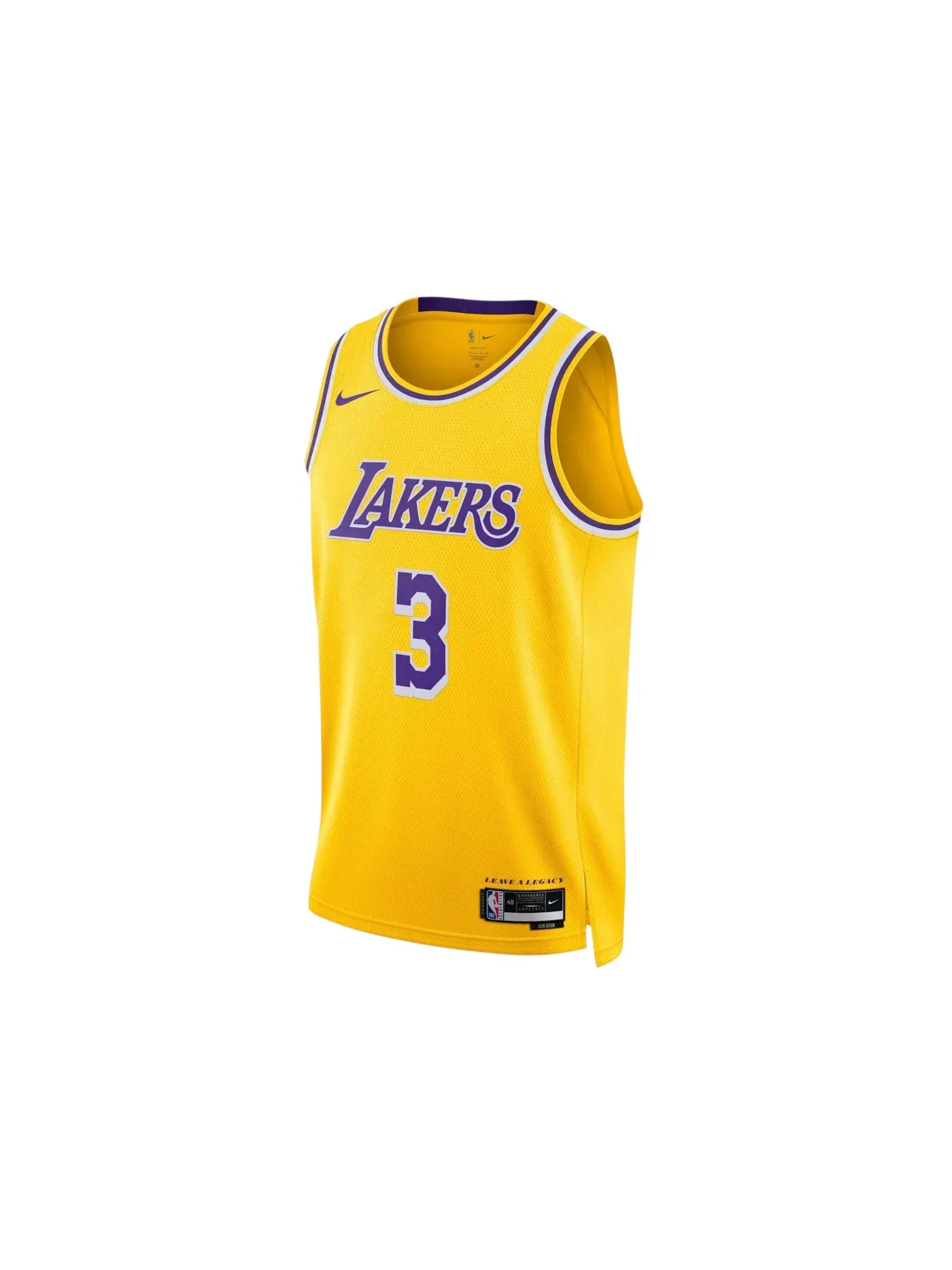 Мужская джерси с длинным рукавом Nike Jersey — изображение 1 из 1, желтый