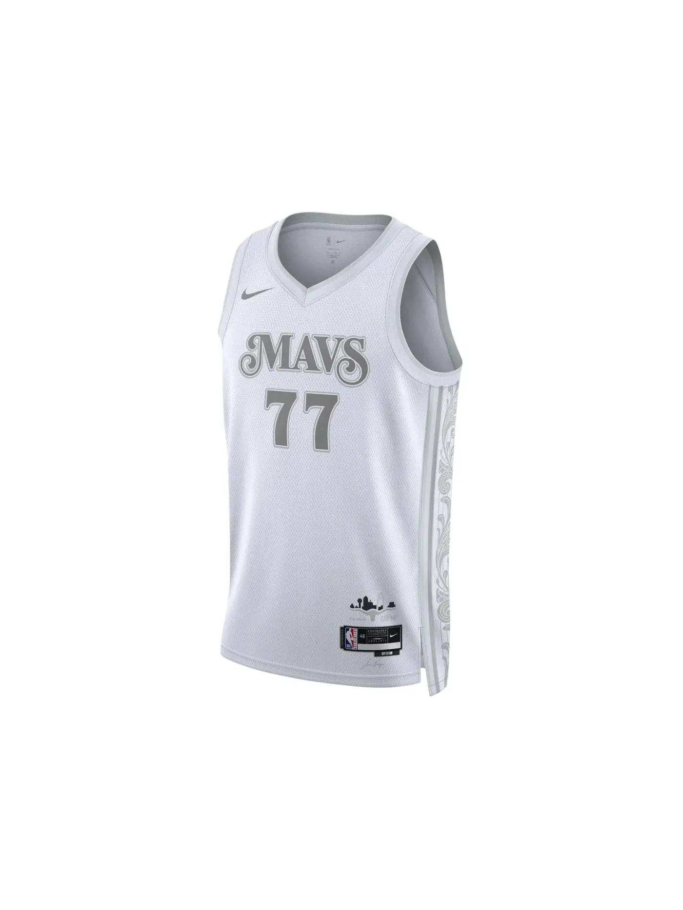 Мужская джерси с принтом Jersey Nike — изображение 1 из 1, белый