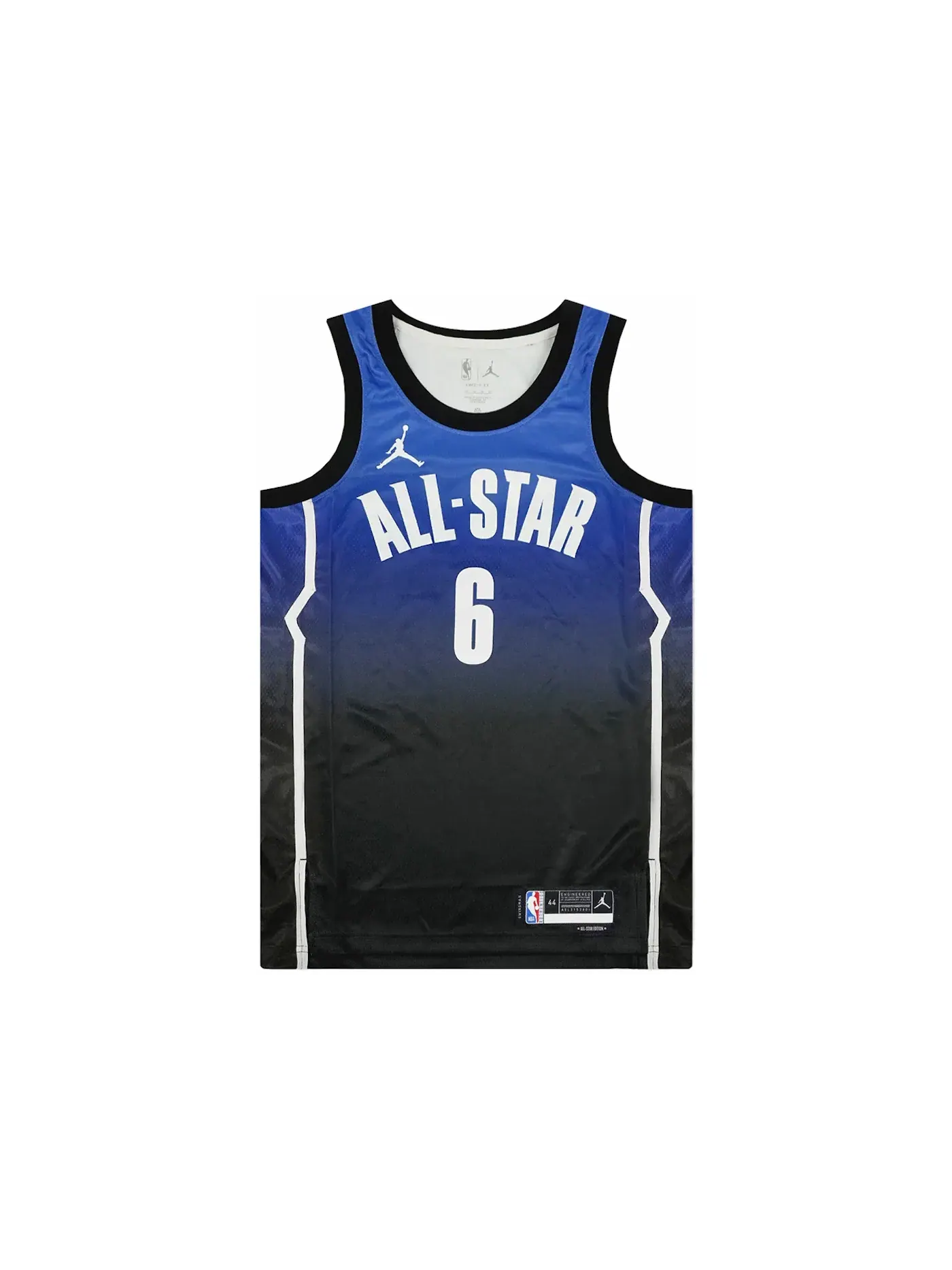 Мужская джерси Nike NBA All-Star Lebron James 2023 Dri-FIT — изображение 1 из 2, синий/черный