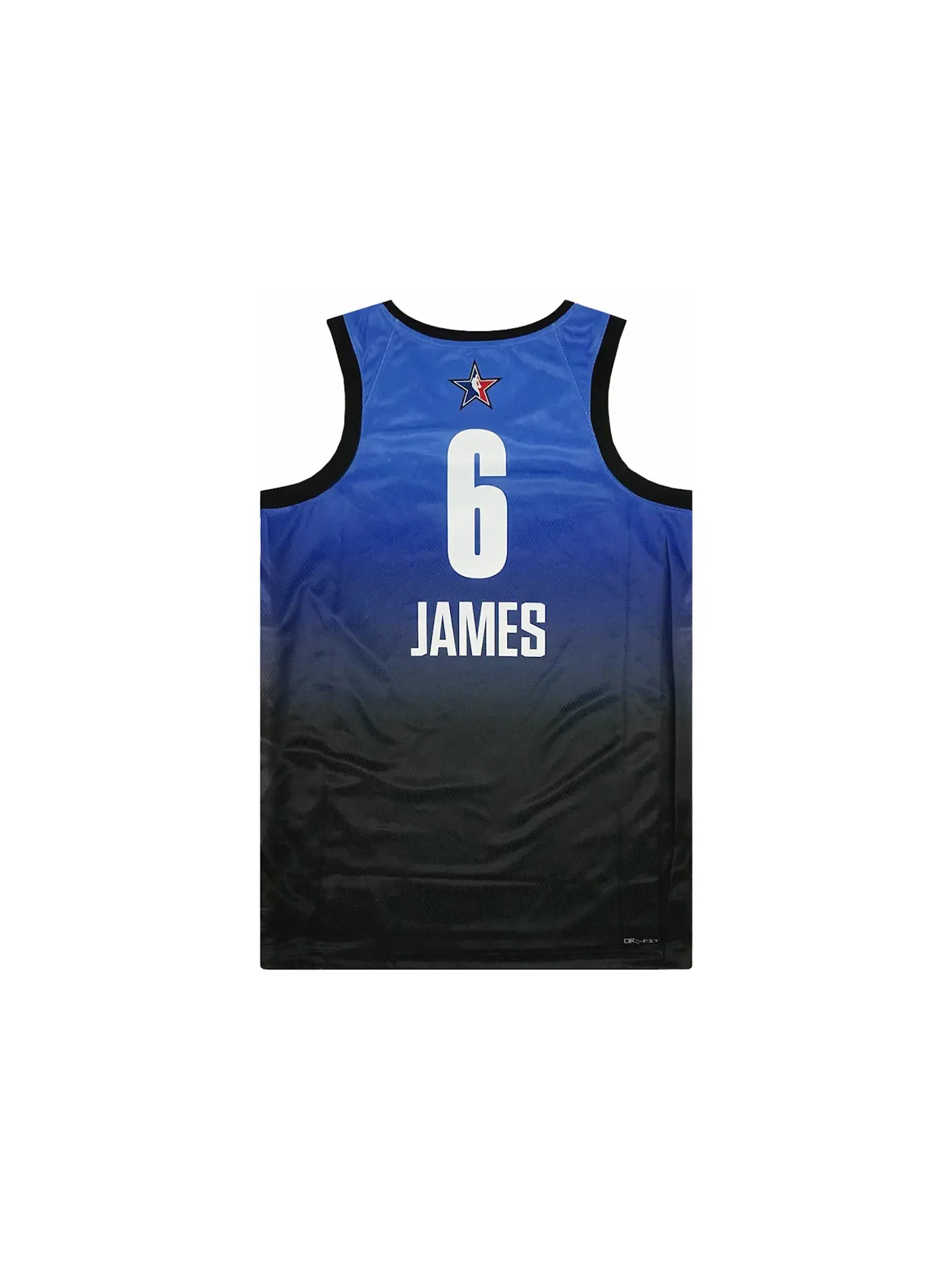 Мужская джерси Nike NBA All-Star Lebron James 2023 Dri-FIT — изображение 2 из 2, синий/черный