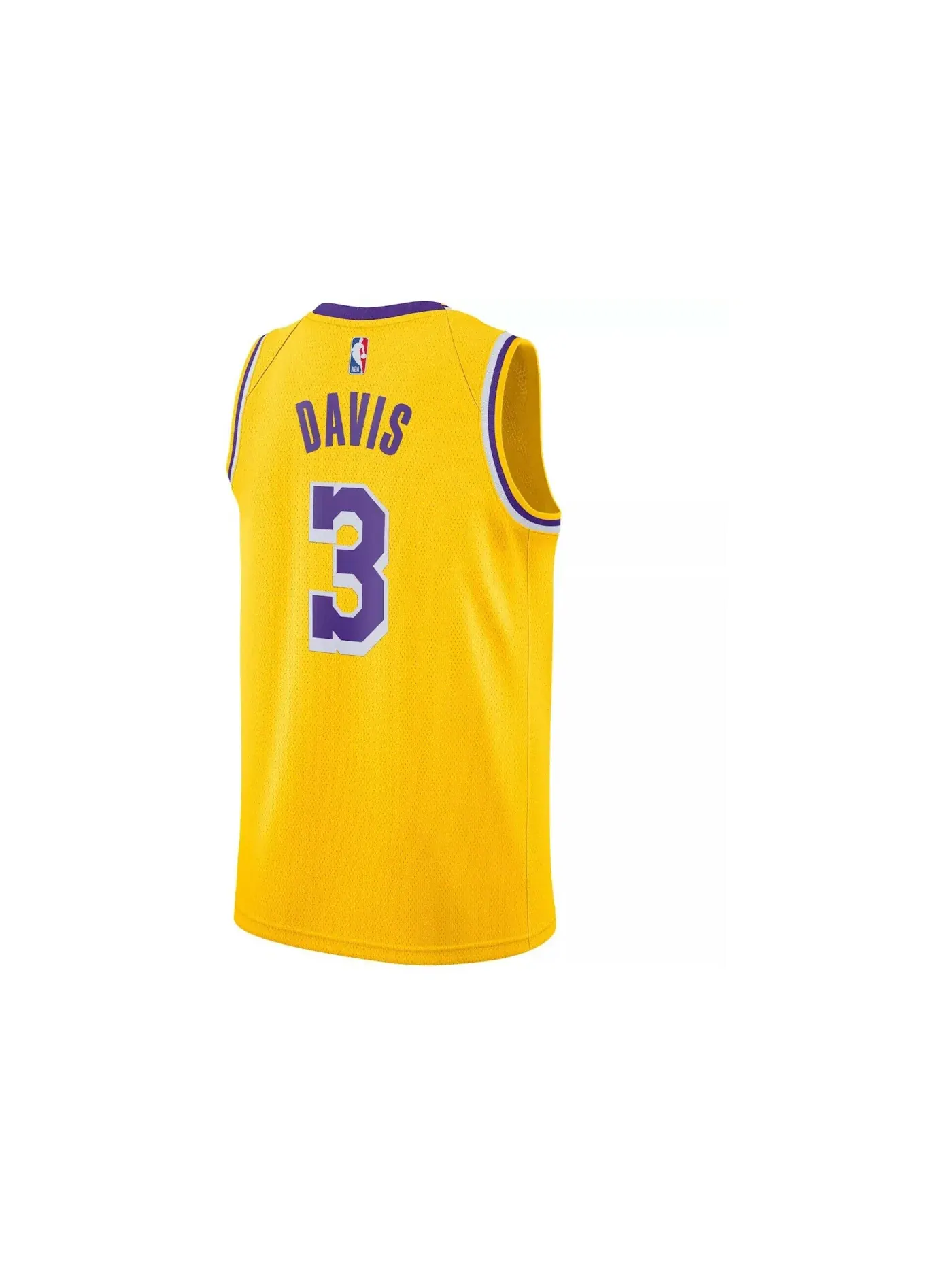 Мужская баскетбольная джерси с принтом Jersey Nike — изображение 2 из 2, желтый