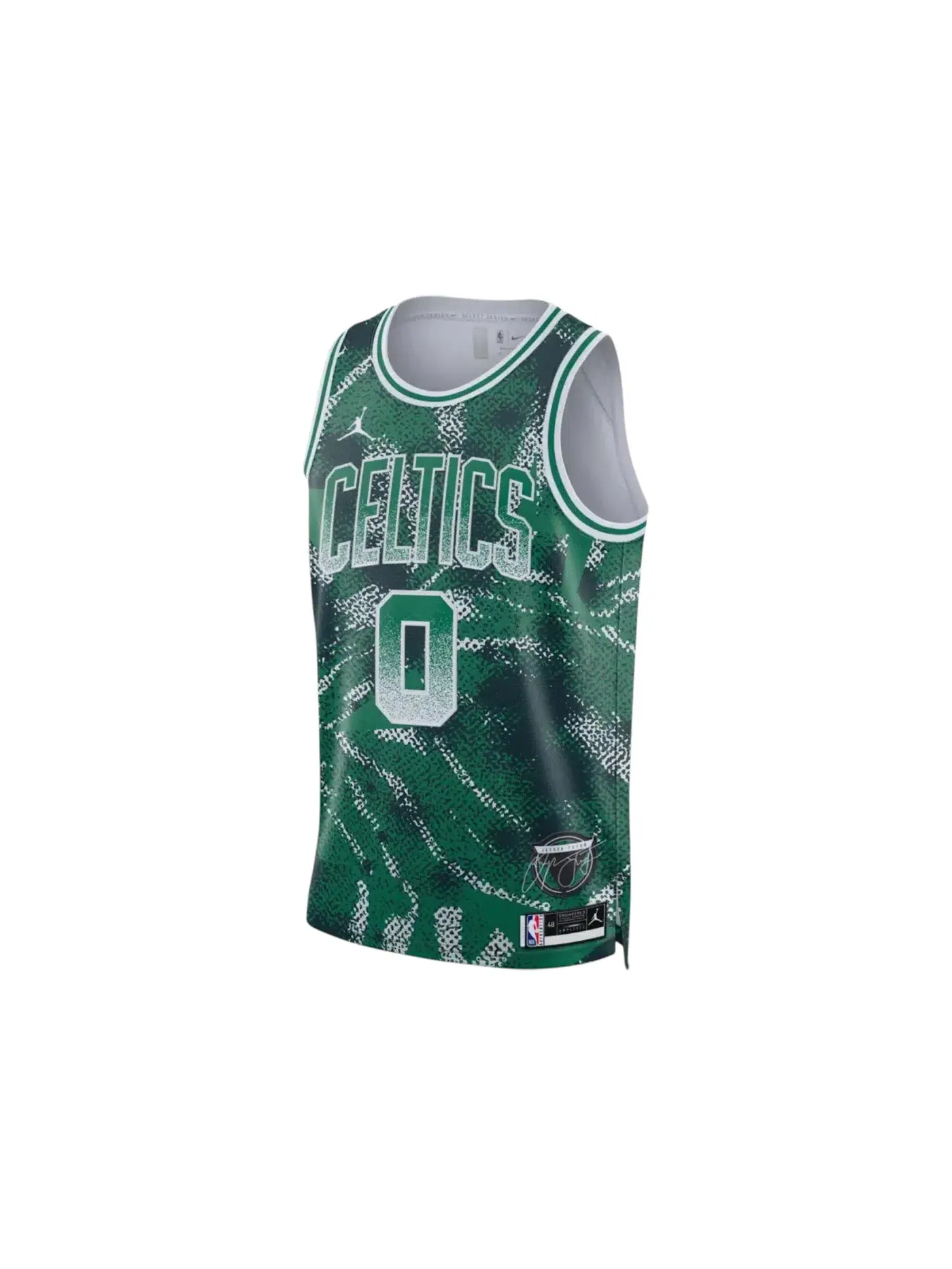 Мужская джерси Nike NBA Boston Celtics Jayson Tatum 0 2025/26 Select Series Jersey — изображение 1 из 2, зеленый