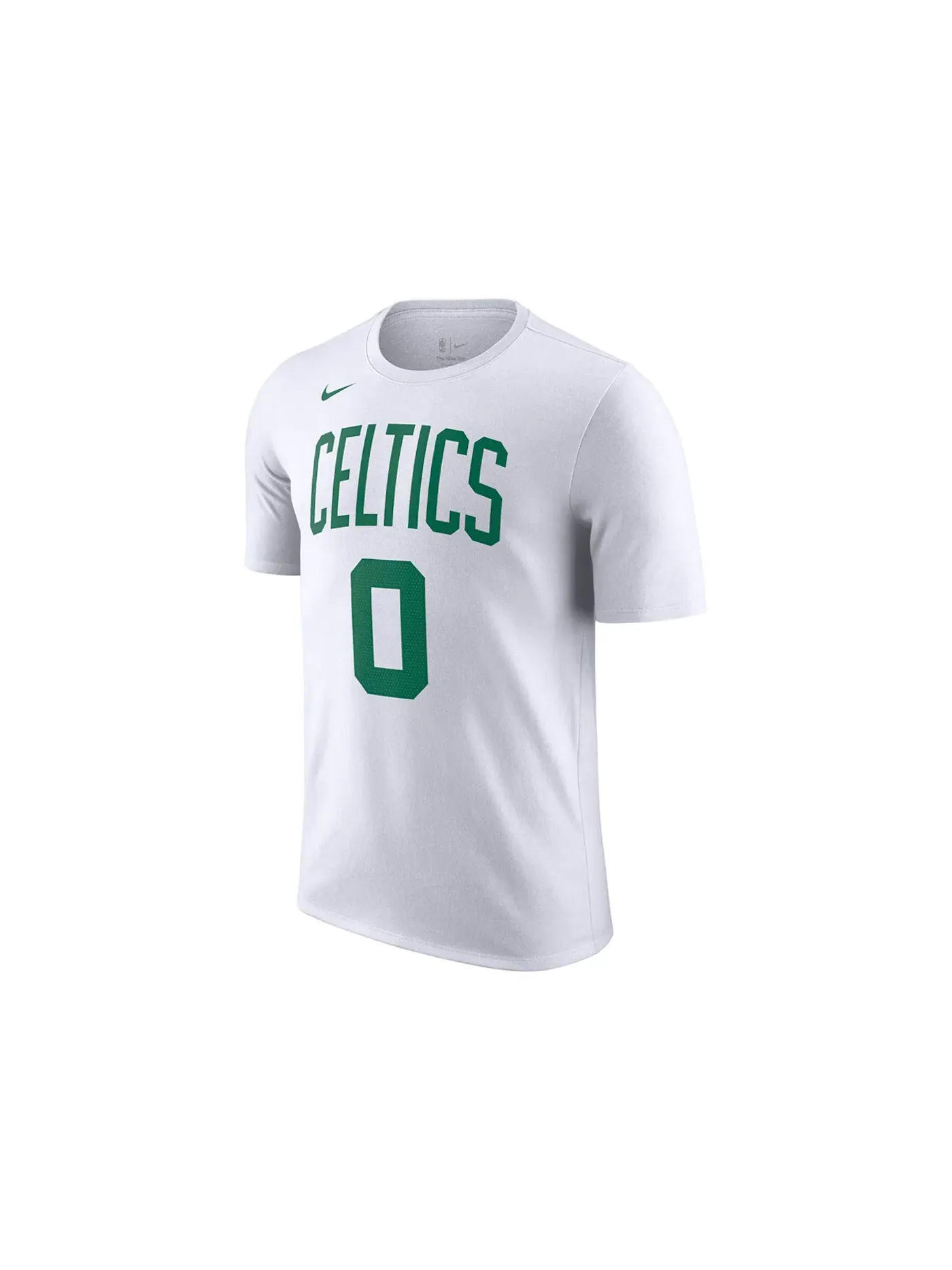 Мужская футболка с принтом Nike NBA Boston Celtics Jayson Tatum — изображение 1 из 2, белый/зеленый