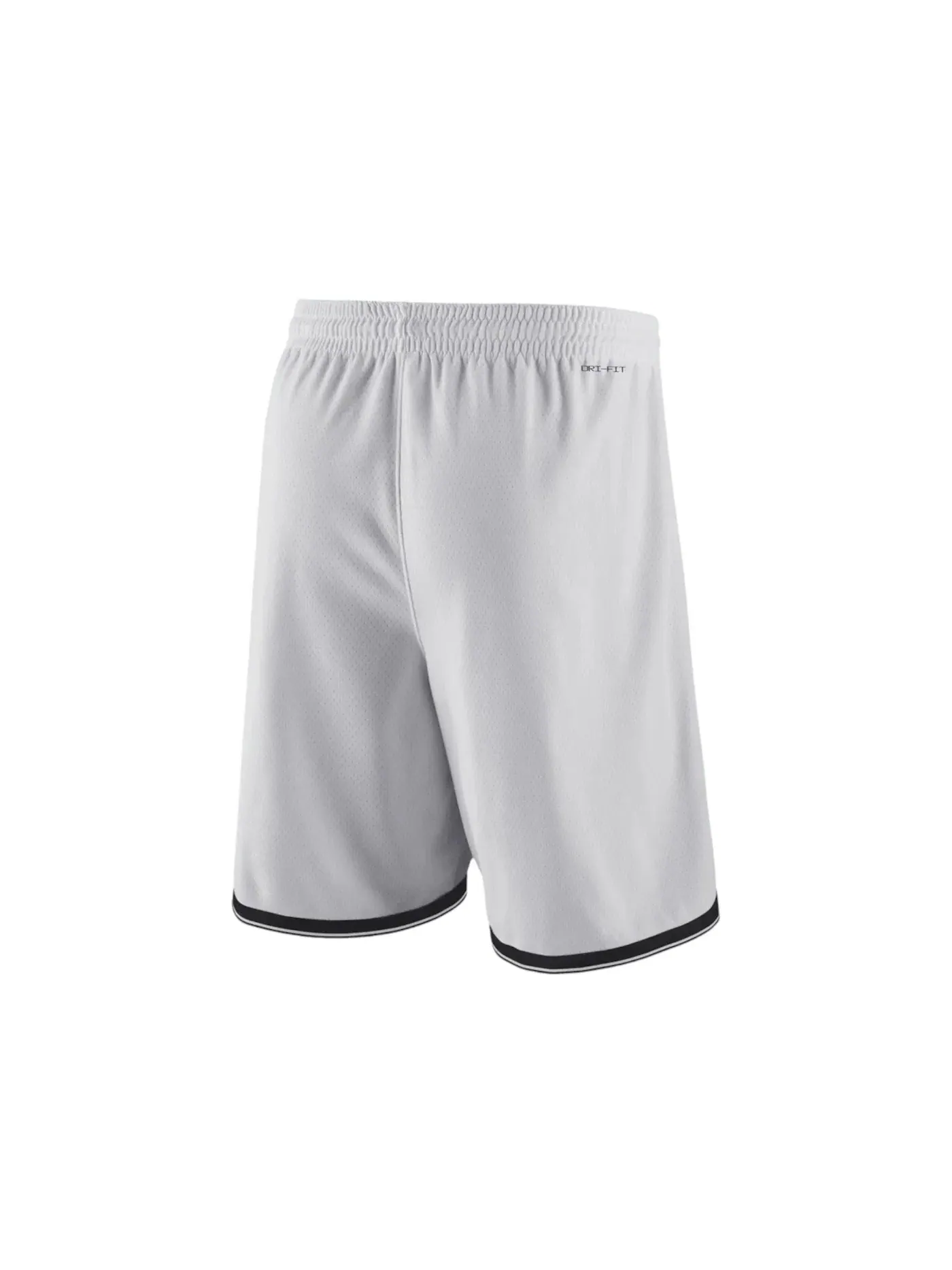 Мужские шорты с принтом Nike NBA Brooklyn Nets City Edition Swingman Shorts — изображение 2 из 2, белый/черный