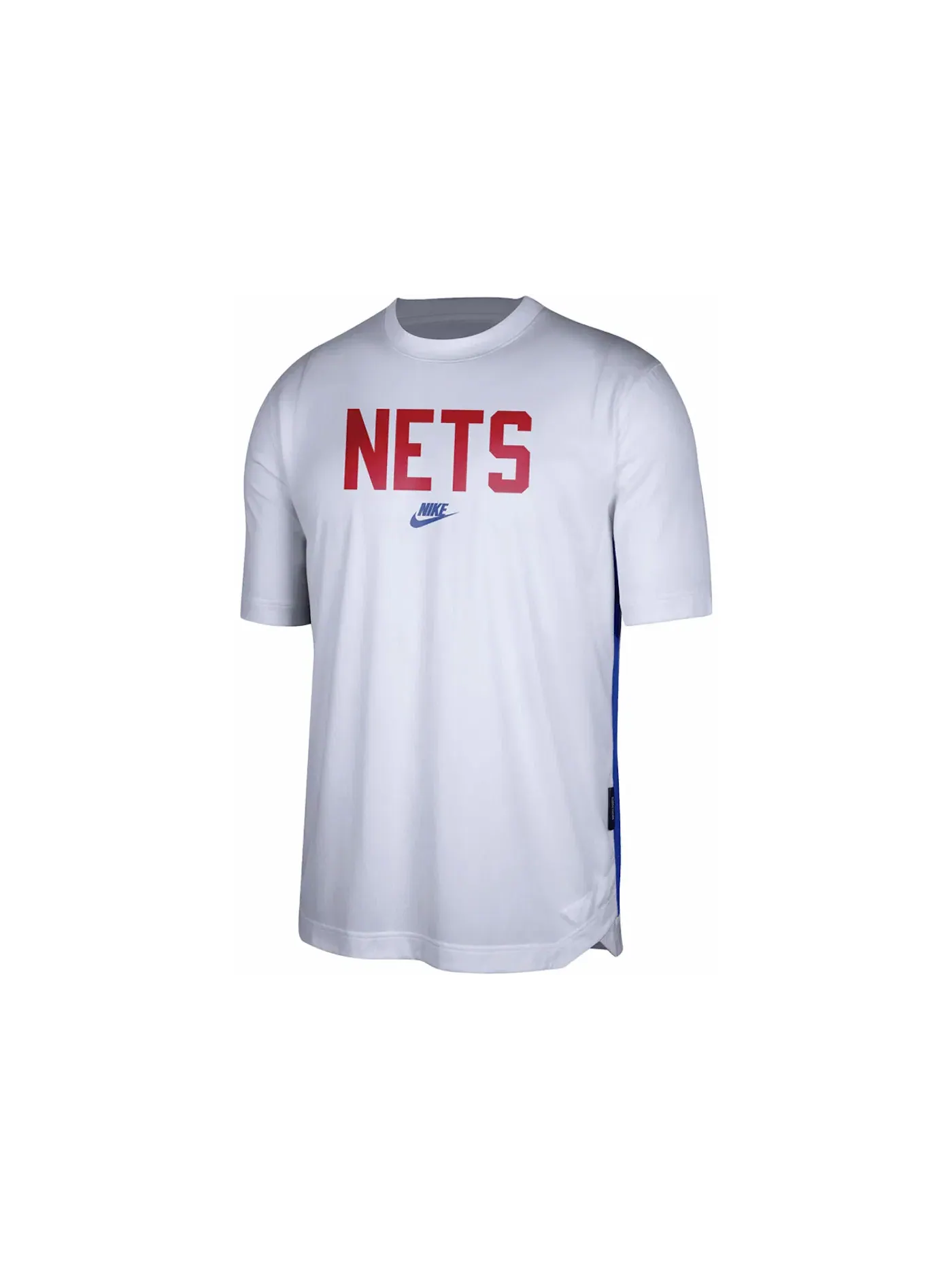 Мужская футболка с принтом Brooklyn Nets Nike — изображение 1 из 2, белый