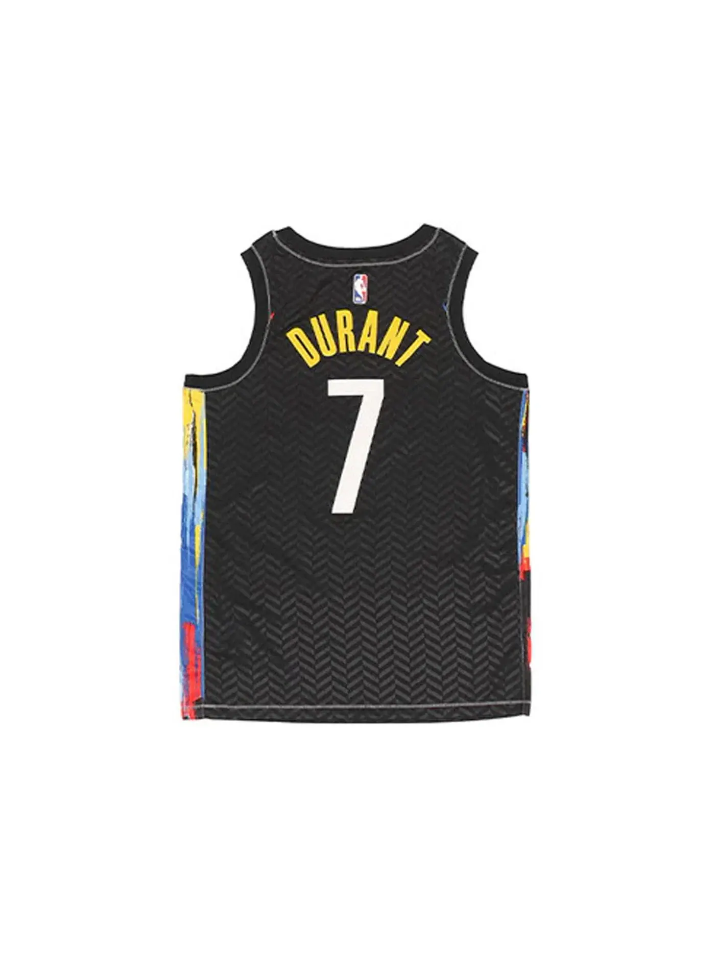 Мужская джерси с принтом Nike NBA Brooklyn Nets Durant City Edition Jersey — изображение 2 из 2, черный