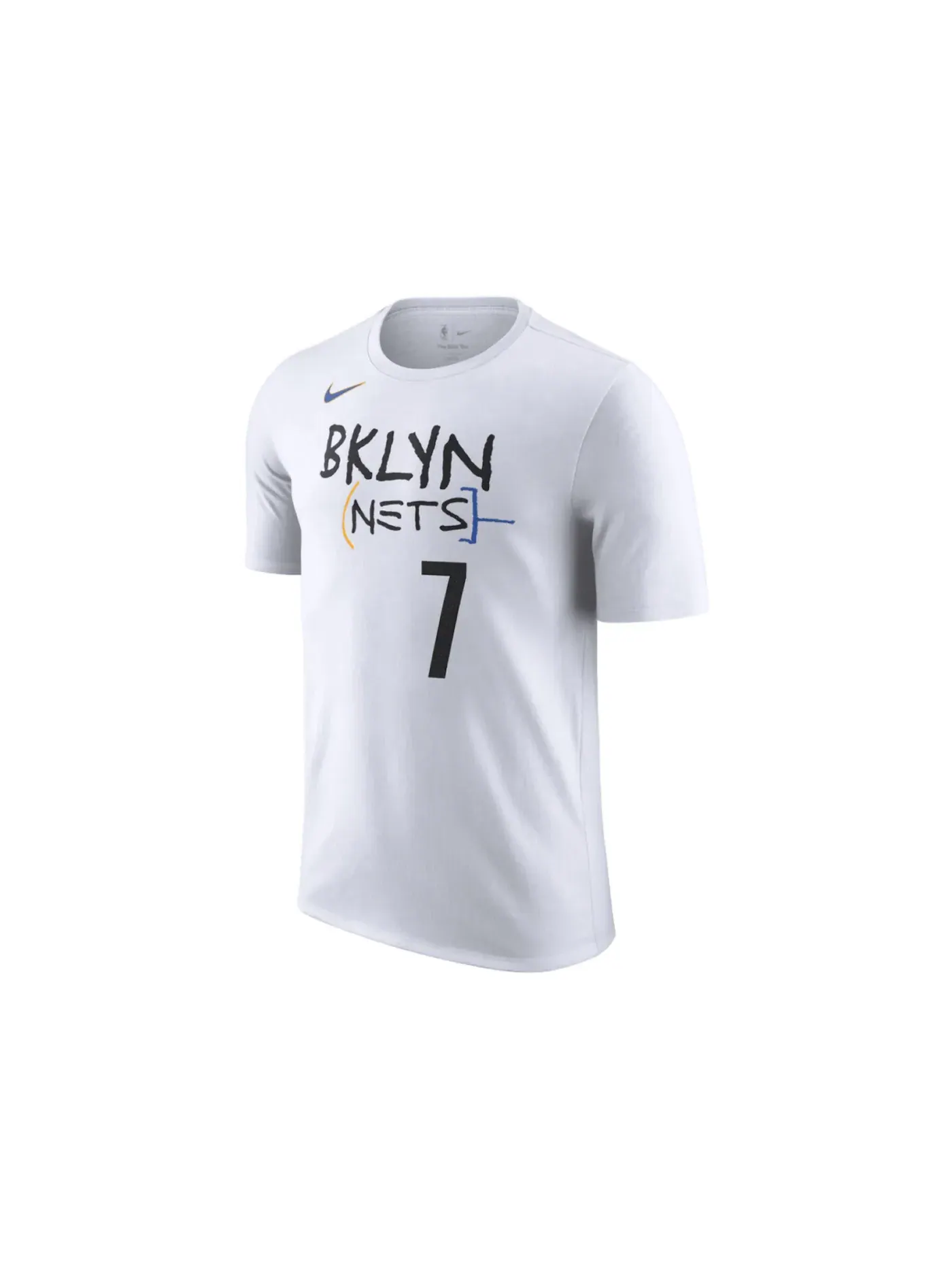 Мужская футболка Nike NBA Brooklyn Nets Kevin Durant City Edition T-Shirt — изображение 1 из 2, белый