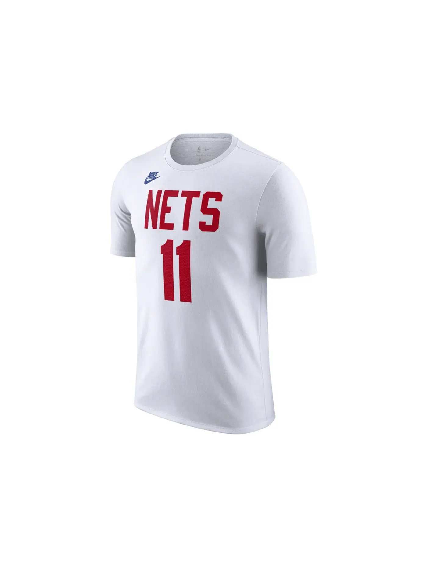 Мужская футболка с принтом Nike NBA Brooklyn Nets Kyrie Irving — изображение 1 из 2, белый/красный