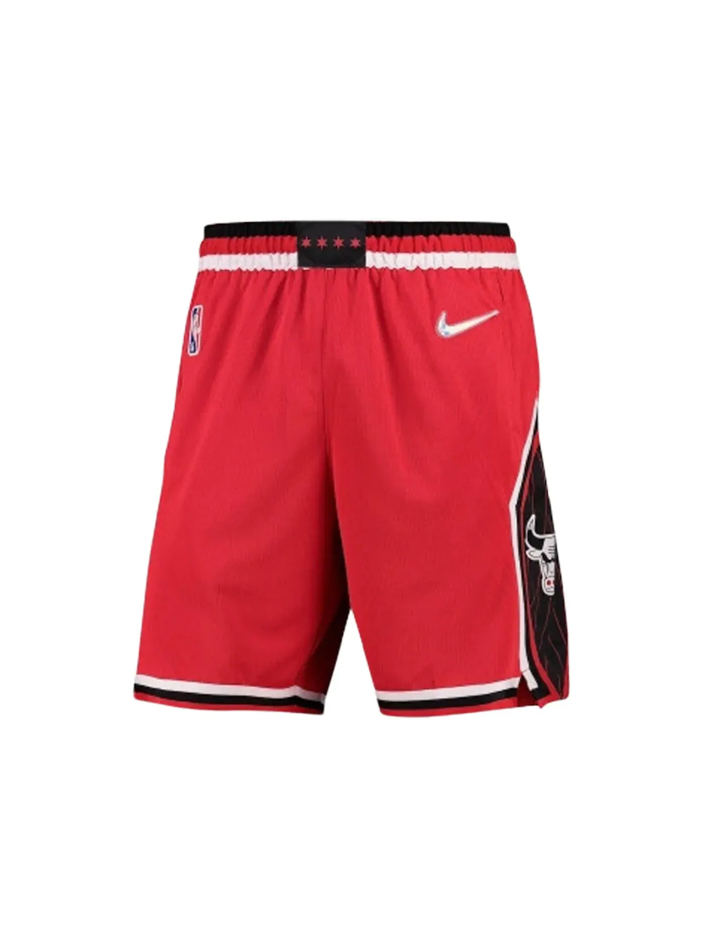 Мужские шорты Dri-FIT Swingman City Edition Nike — изображение 1 из 1, красный/черный/белый